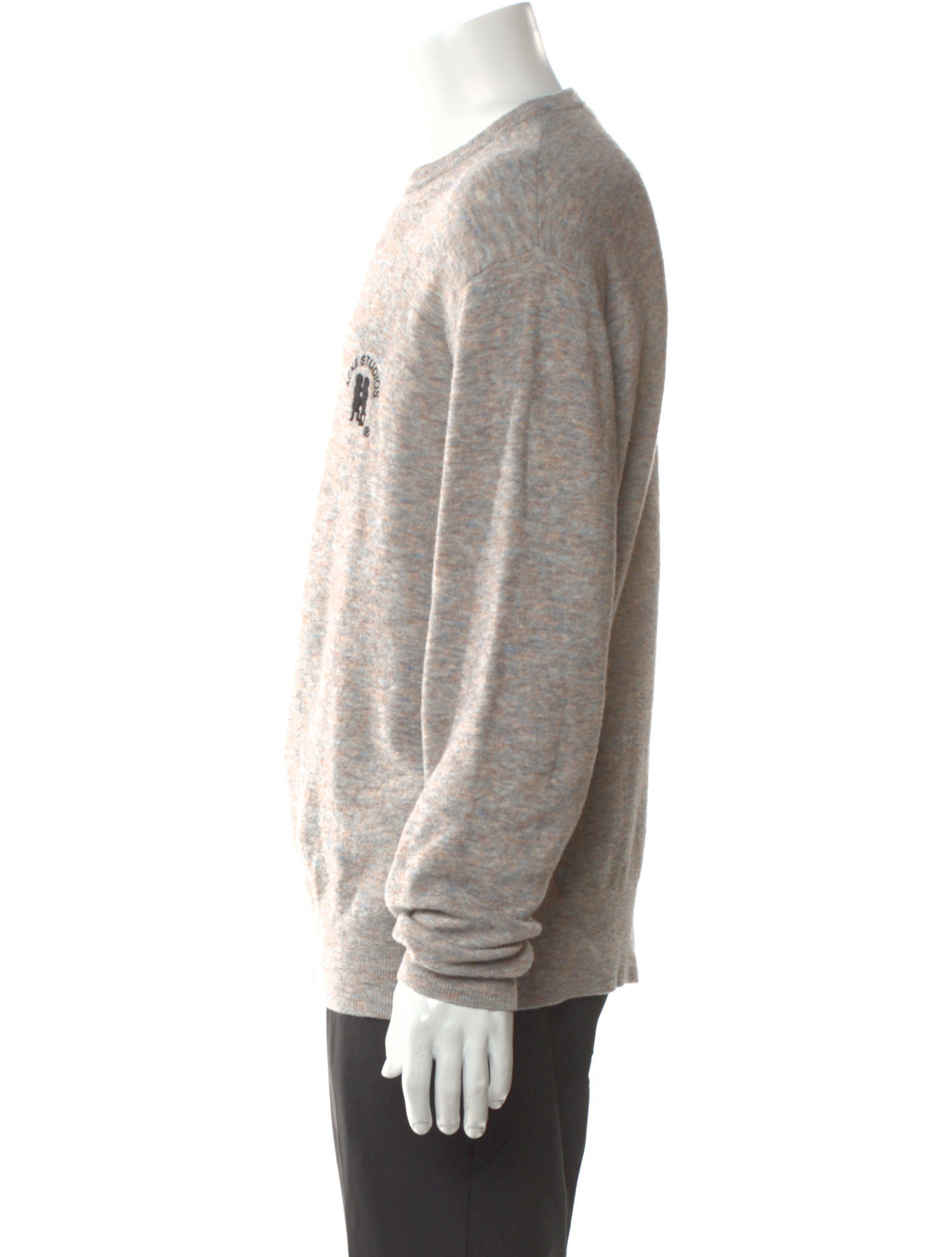 Acne Studios Graphic Print Crew Neck Pullover