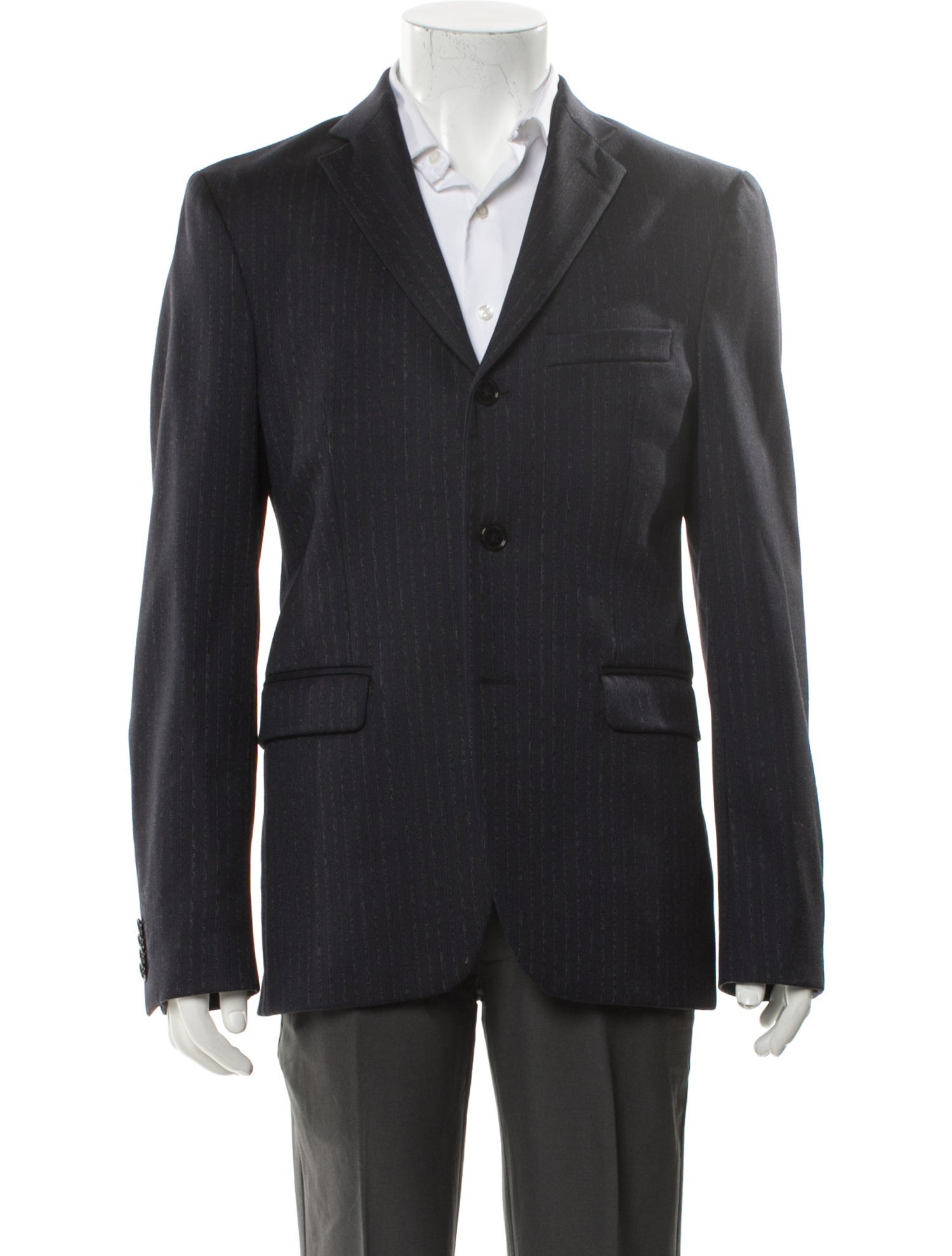 Acne Studios Wool Striped Blazer