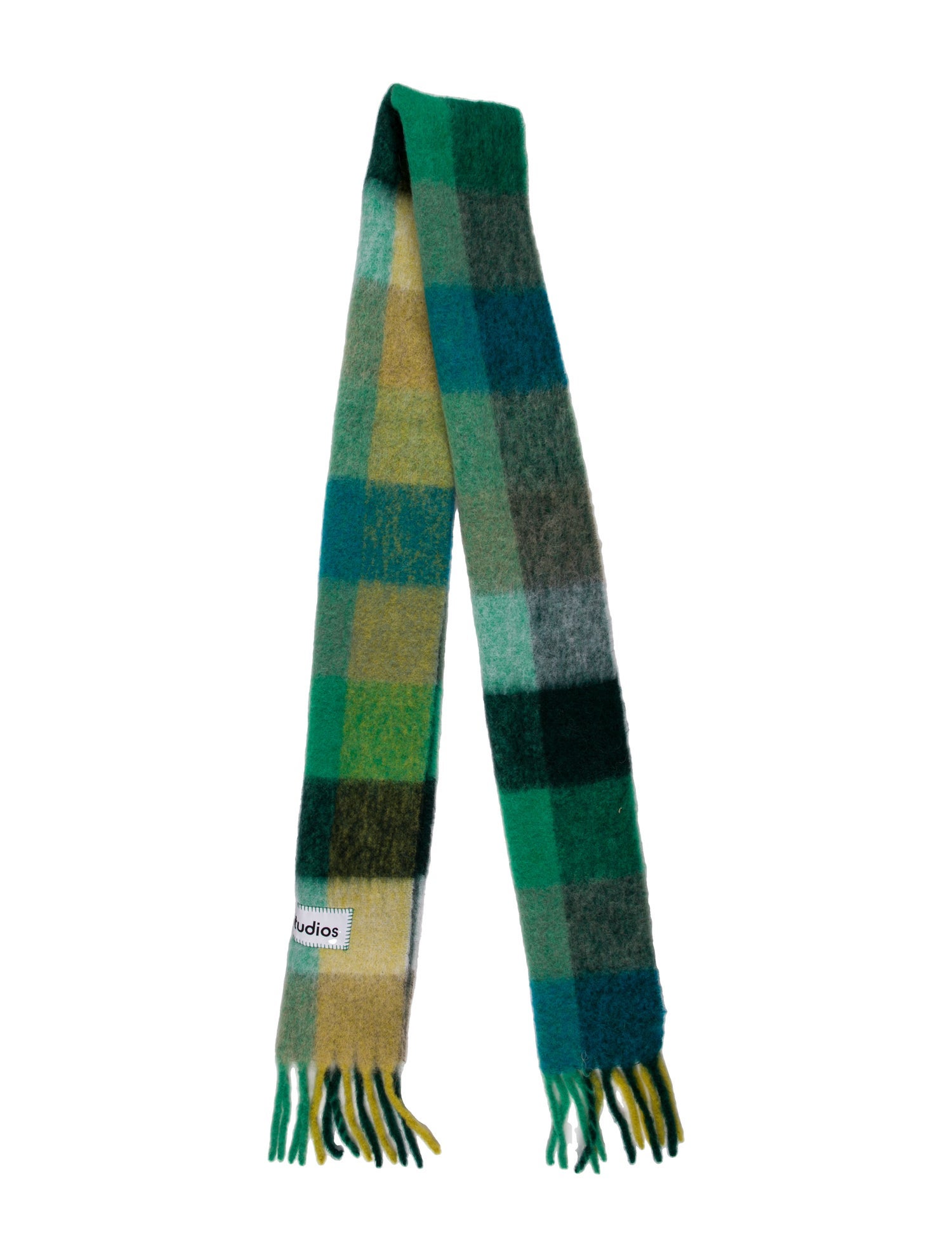 Acne Studios Alpaca Striped Scarf