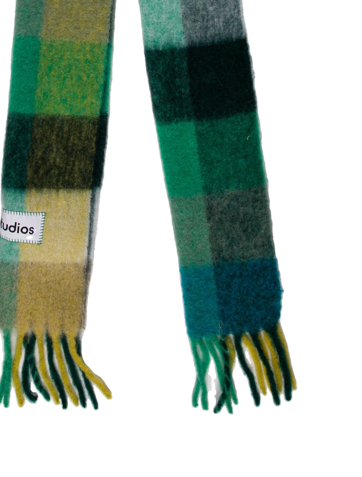 Acne Studios Alpaca Striped Scarf