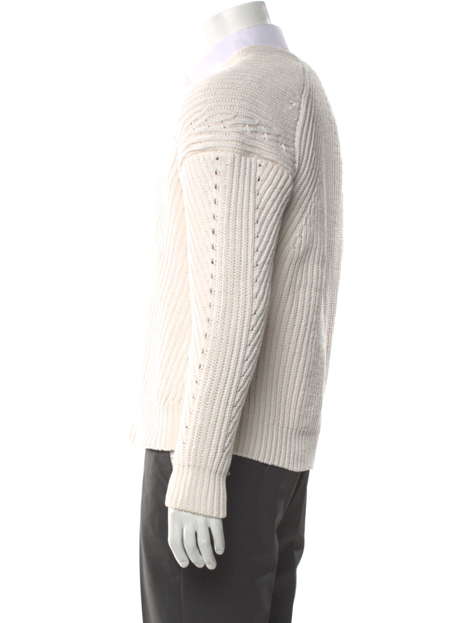 Acne Studios Scoop Neck Long Sleeve Pullover