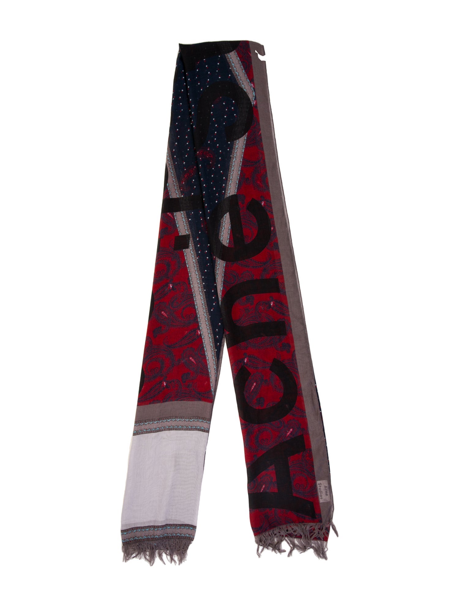 Acne Studios Printed Scarf