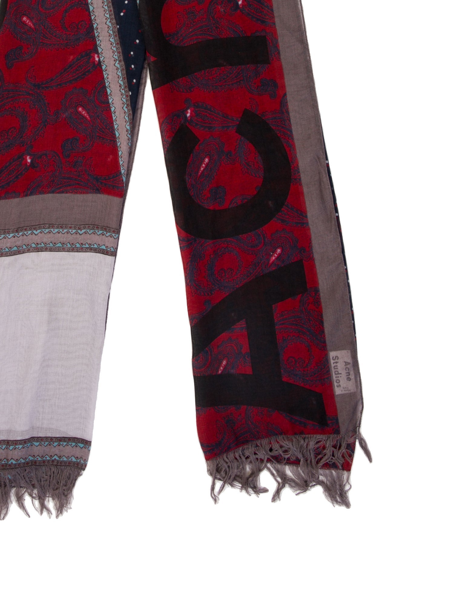 Acne Studios Printed Scarf