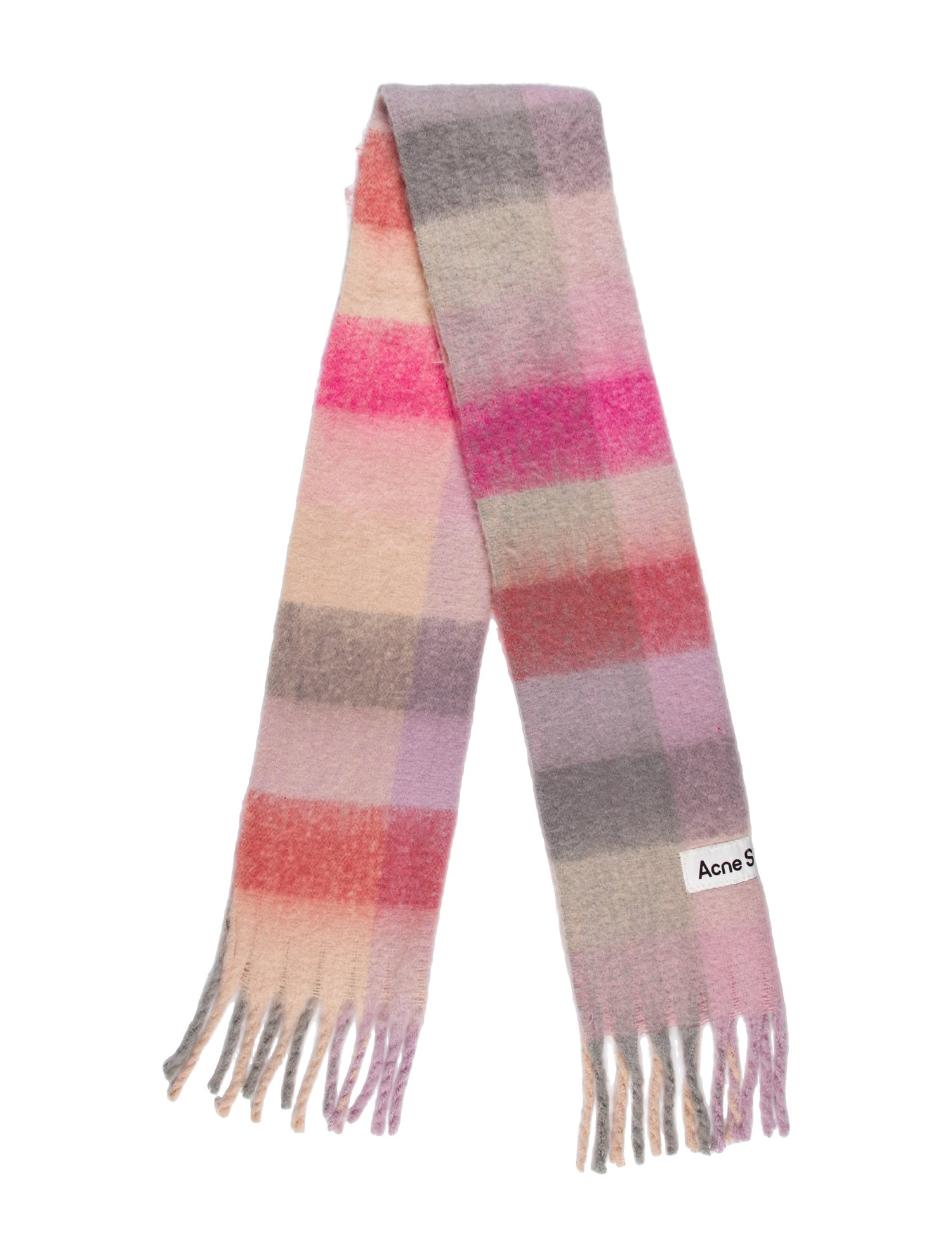 Acne Studios Wool Striped Scarf