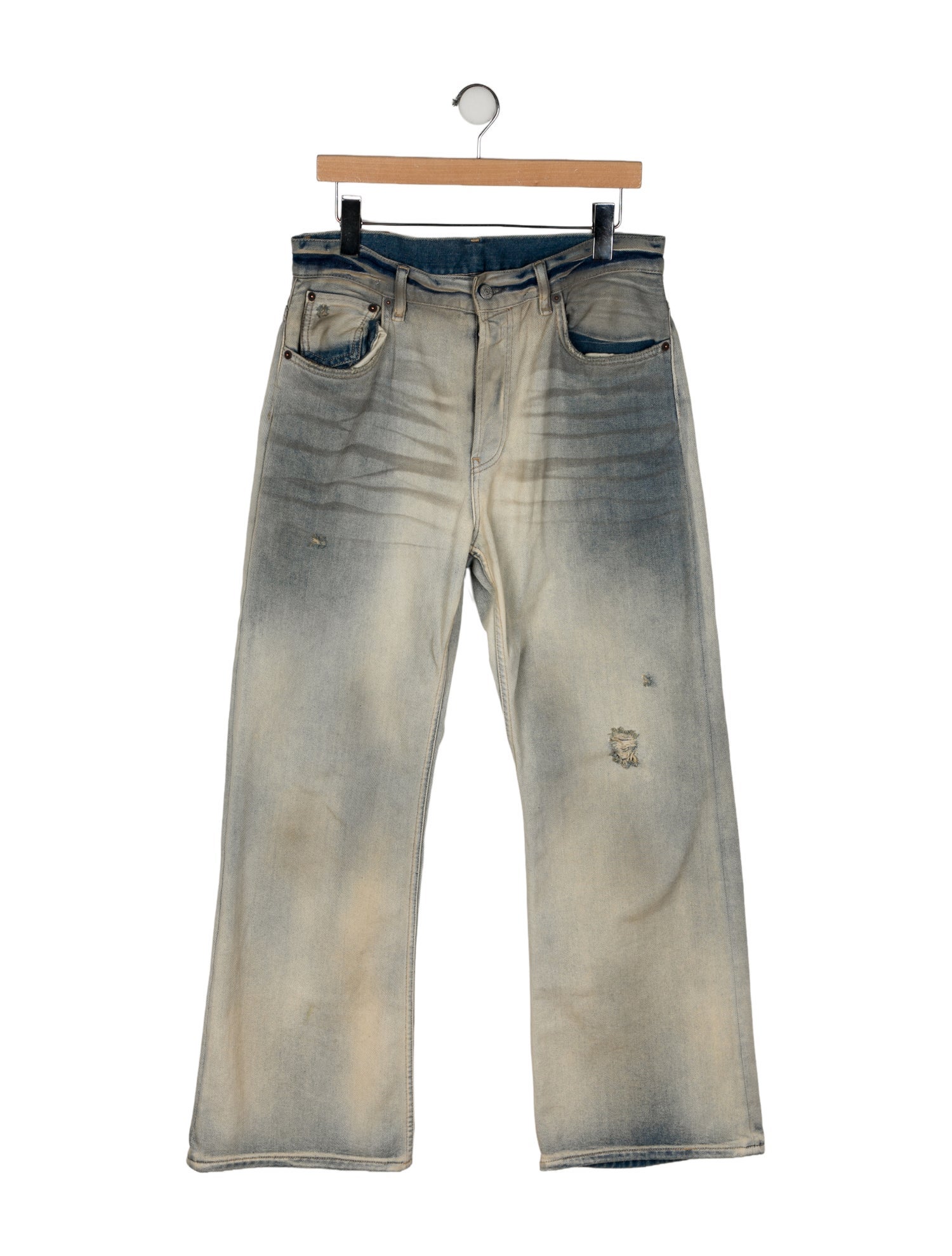 Acne Studios High-Rise Wide Leg Jeans