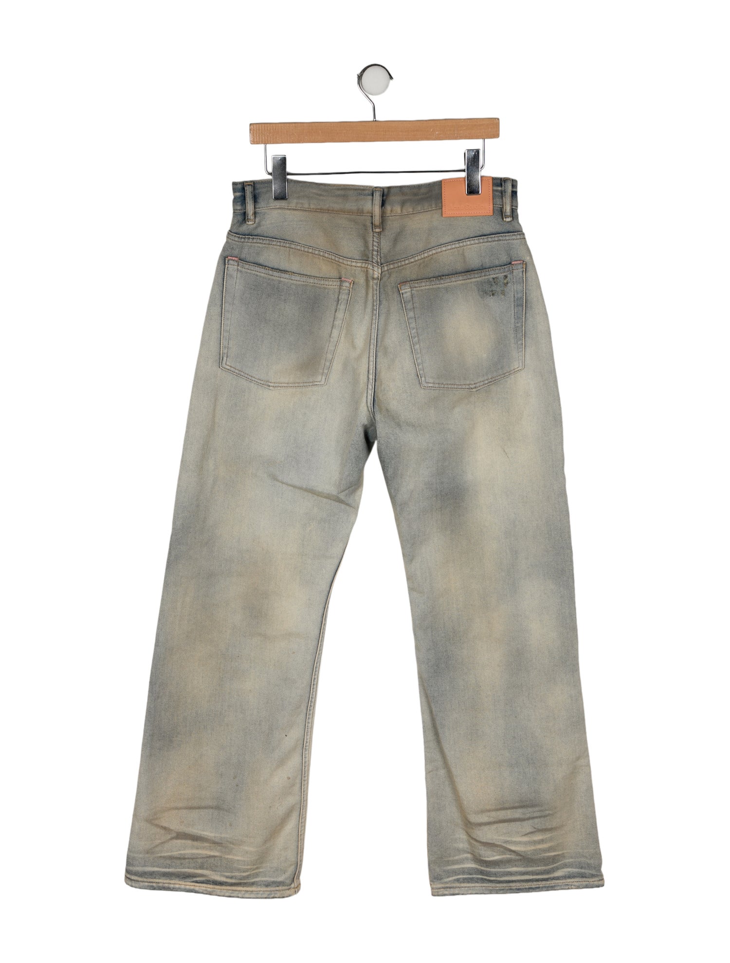 Acne Studios High-Rise Wide Leg Jeans