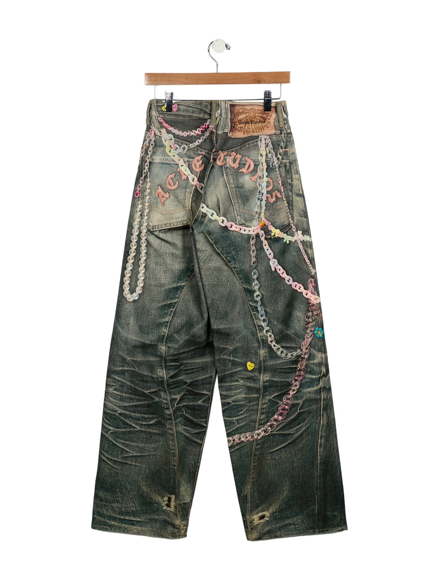 Acne Studios High-Rise Wide Leg Jeans