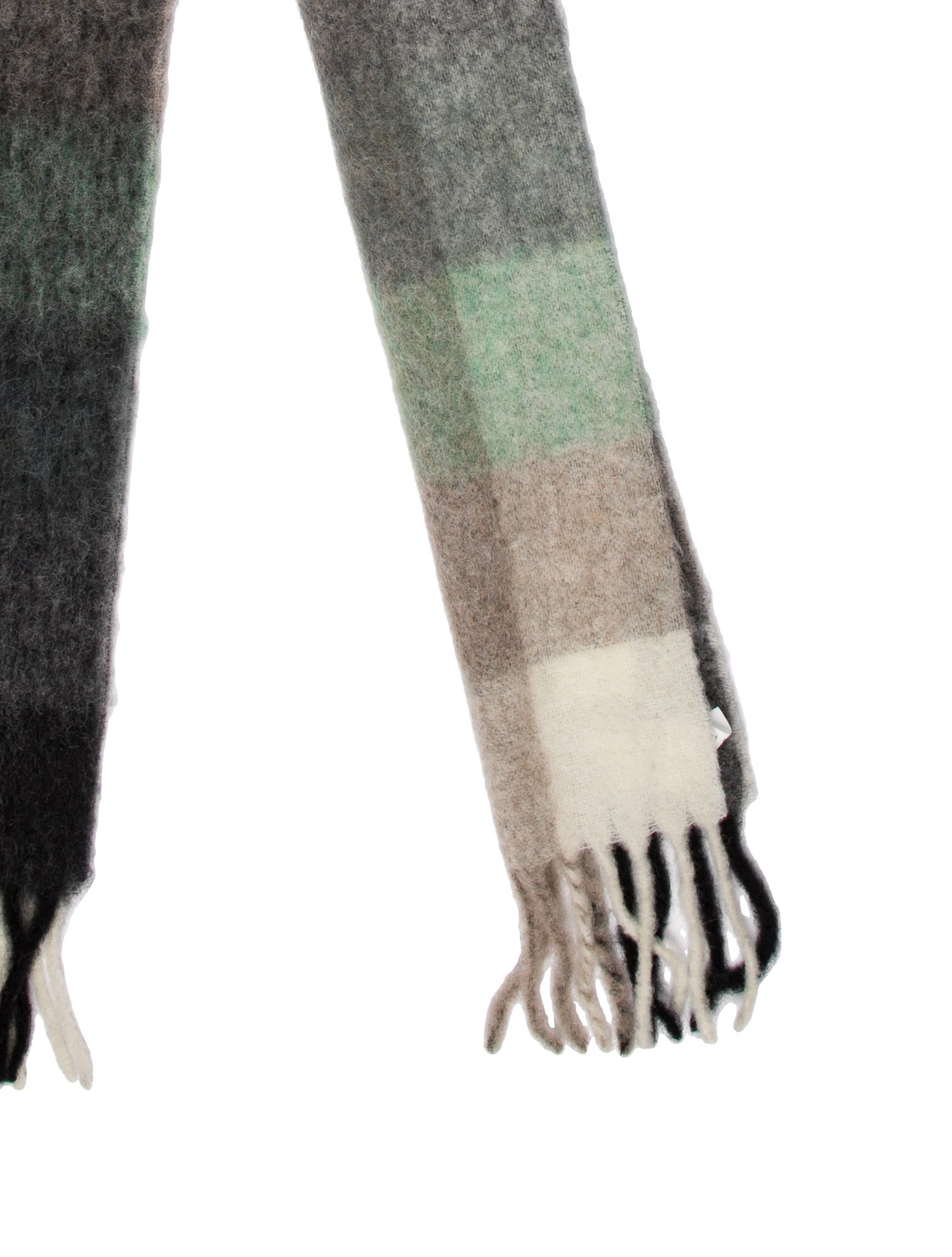 Acne Studios Alpaca Printed Scarf