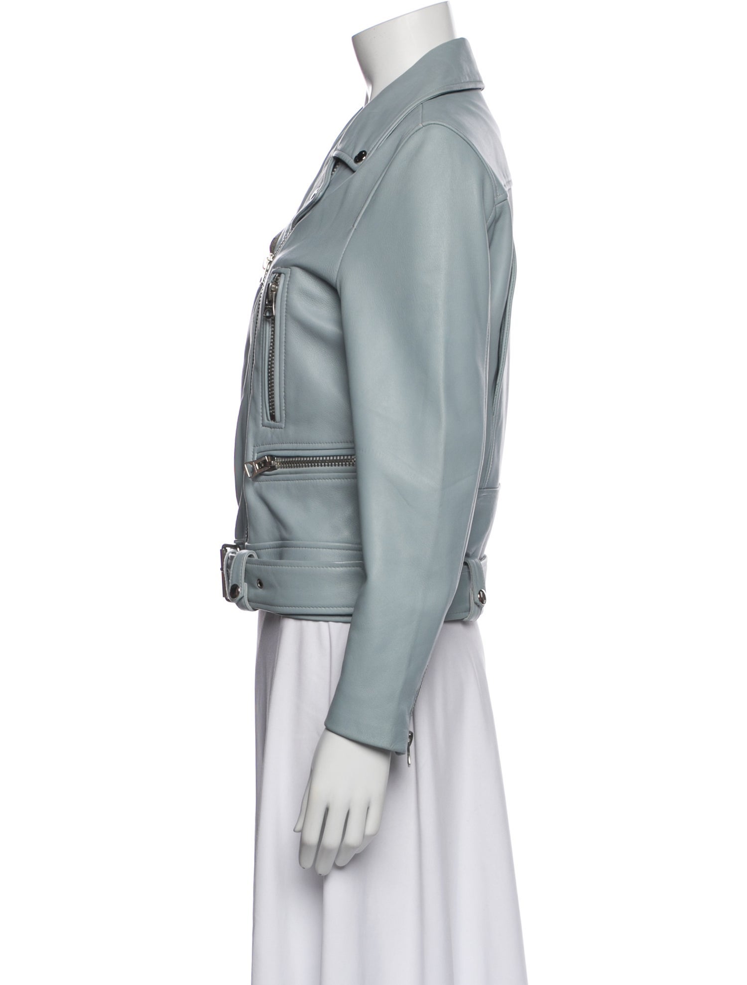 Acne Studios Leather Biker Jacket