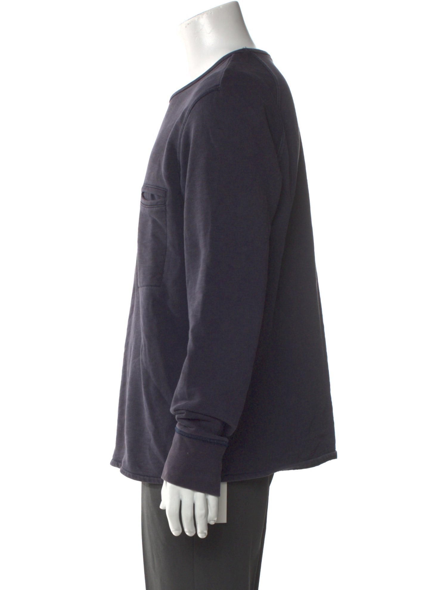 Acne Studios Crew Neck Long Sleeve T-Shirt