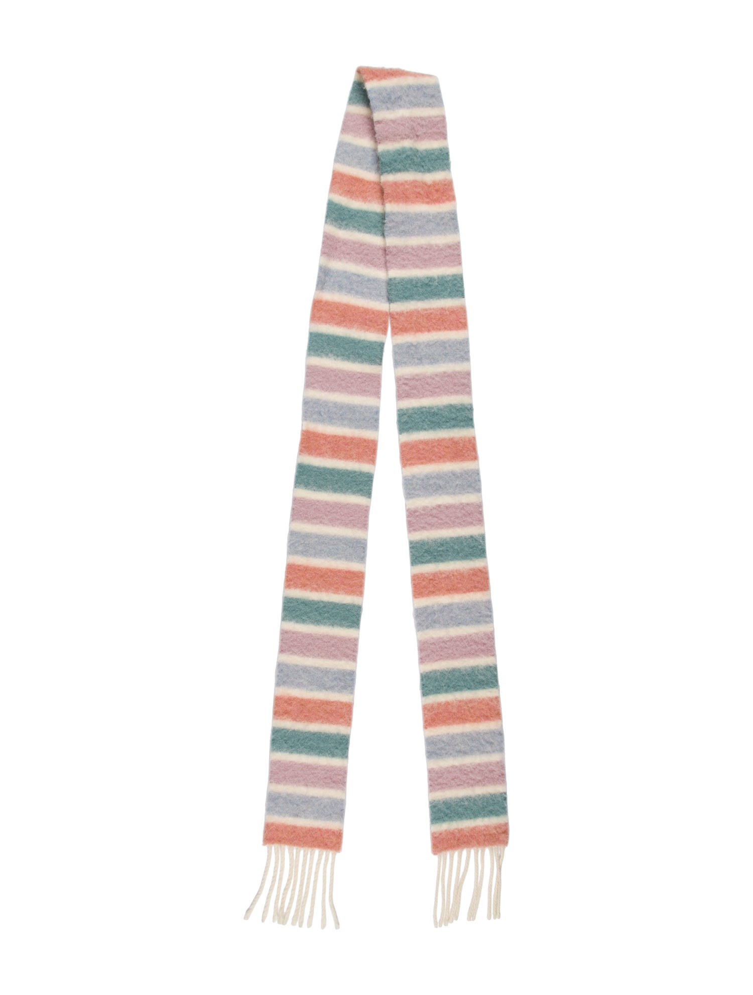 Acne Studios Alpaca Striped Scarf