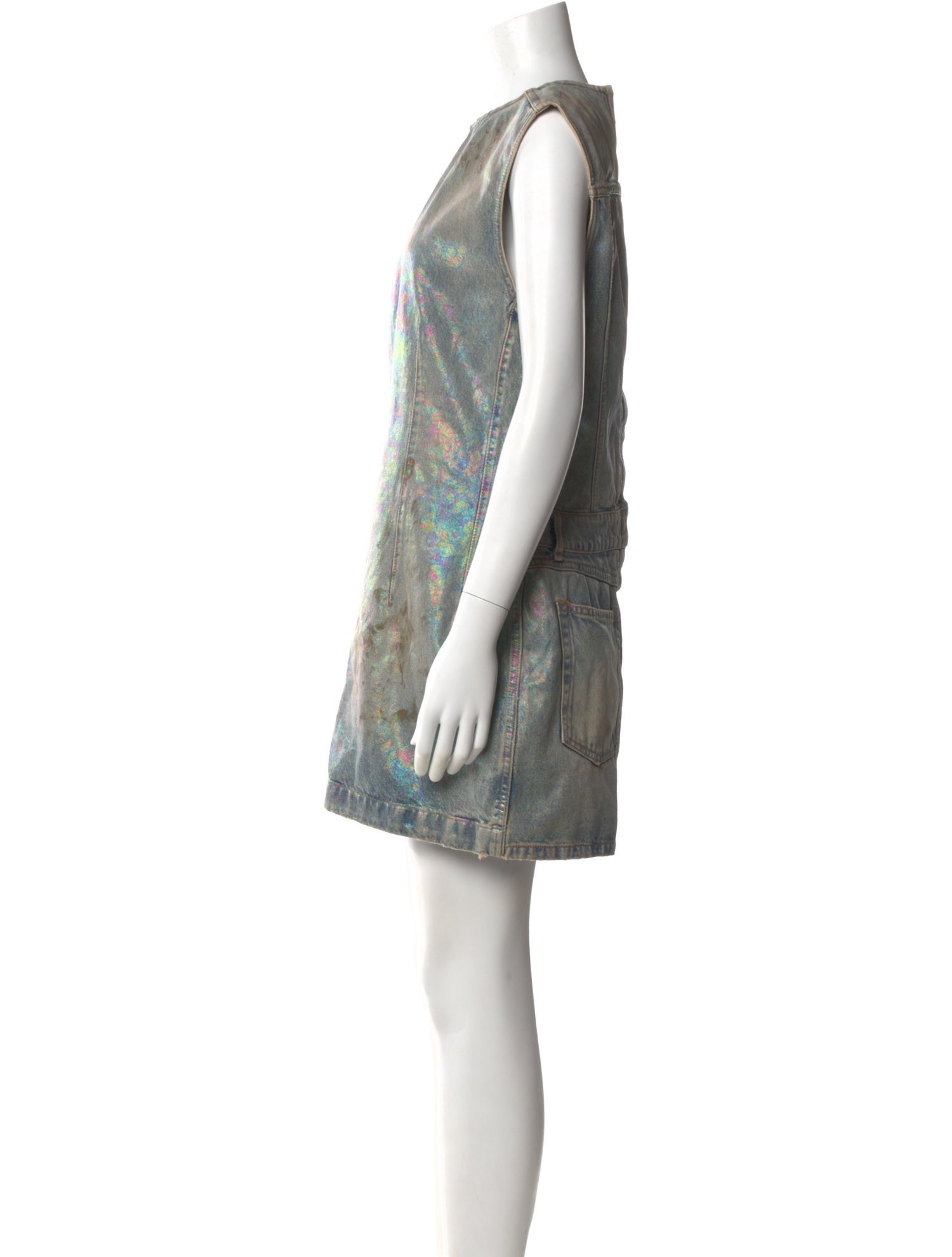 Acne Studios Printed Mini Dress