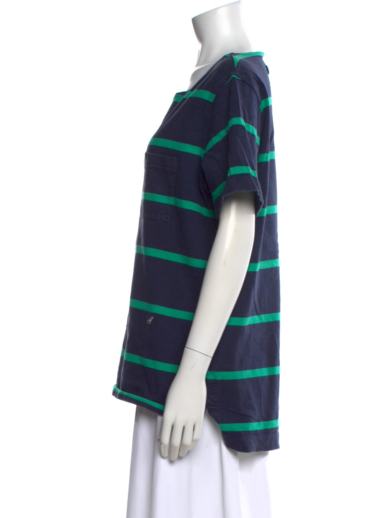 Striped Crew Neck T-Shirt