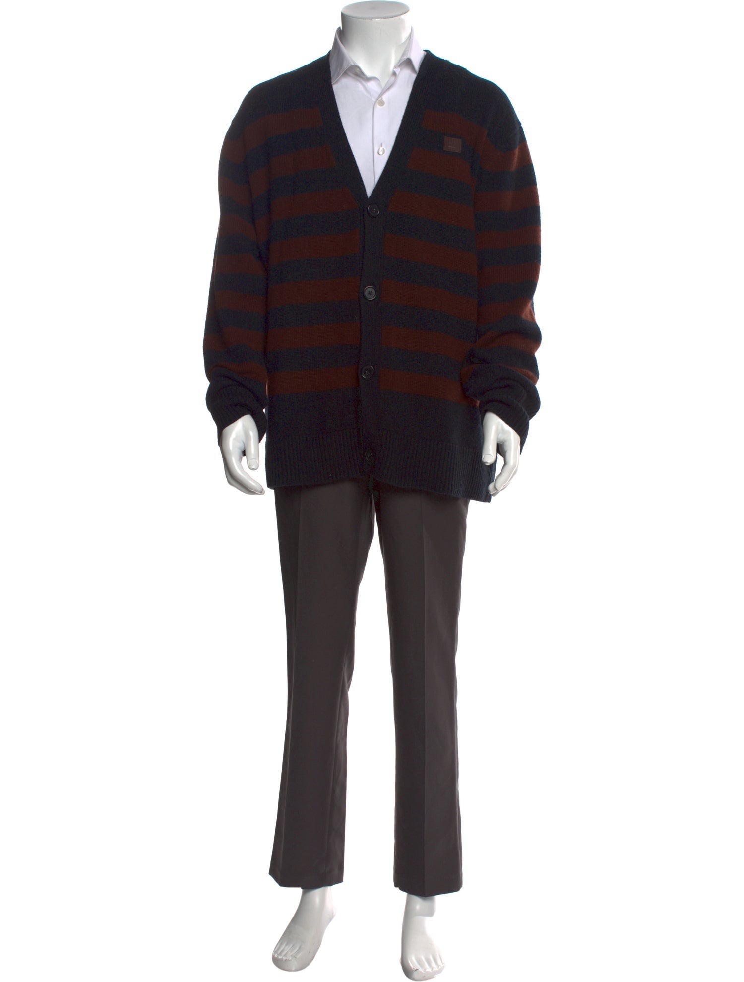 Acne Studios Wool V-Neck Cardigan