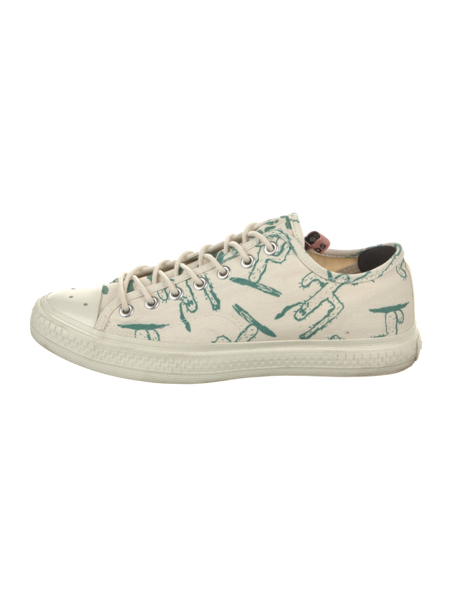 Acne Studios Canvas Printed Sneakers