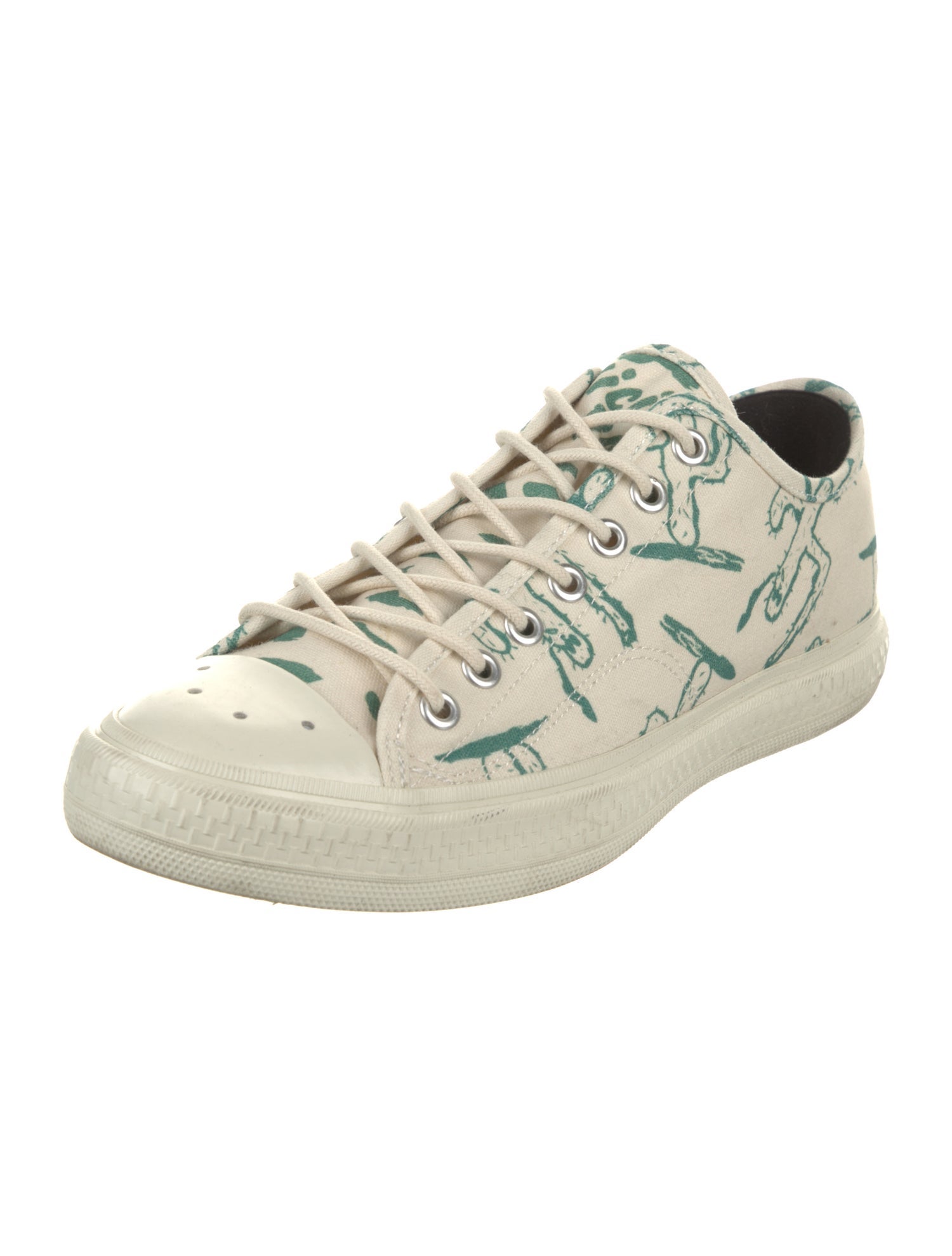 Acne Studios Canvas Printed Sneakers