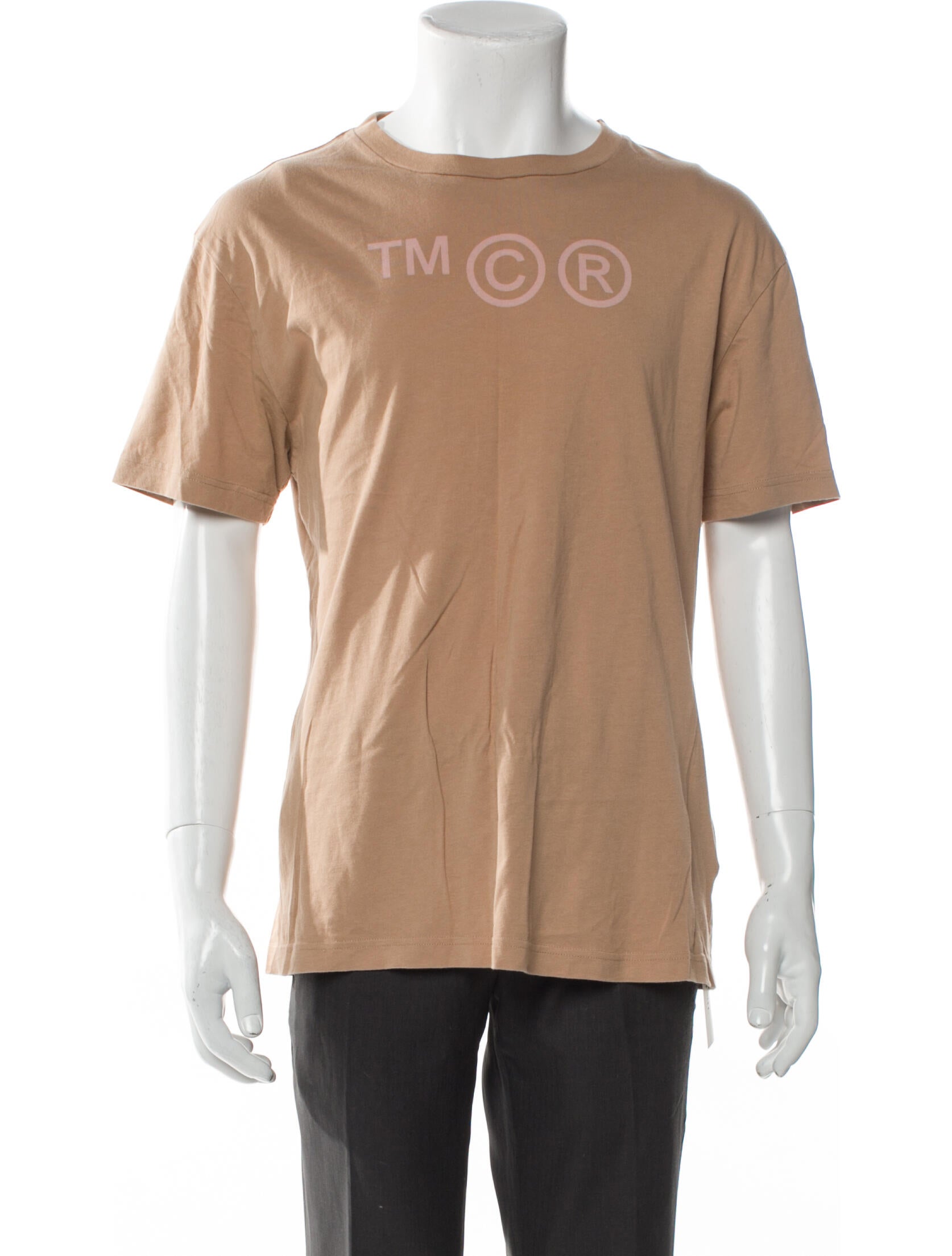 Acne Studios Graphic Print Crew Neck T-Shirt