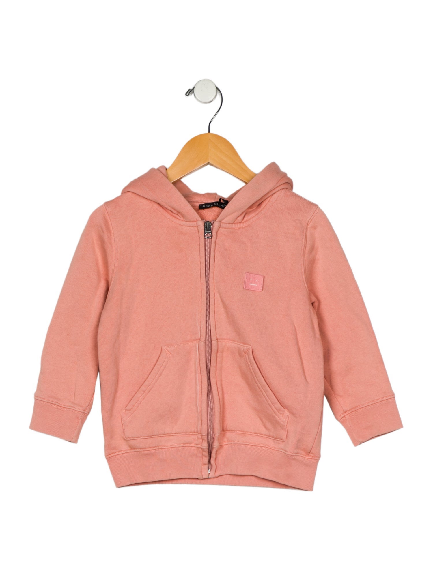 Acne Studios Toddler Girls' Embroidered Zip-Up Hoodie