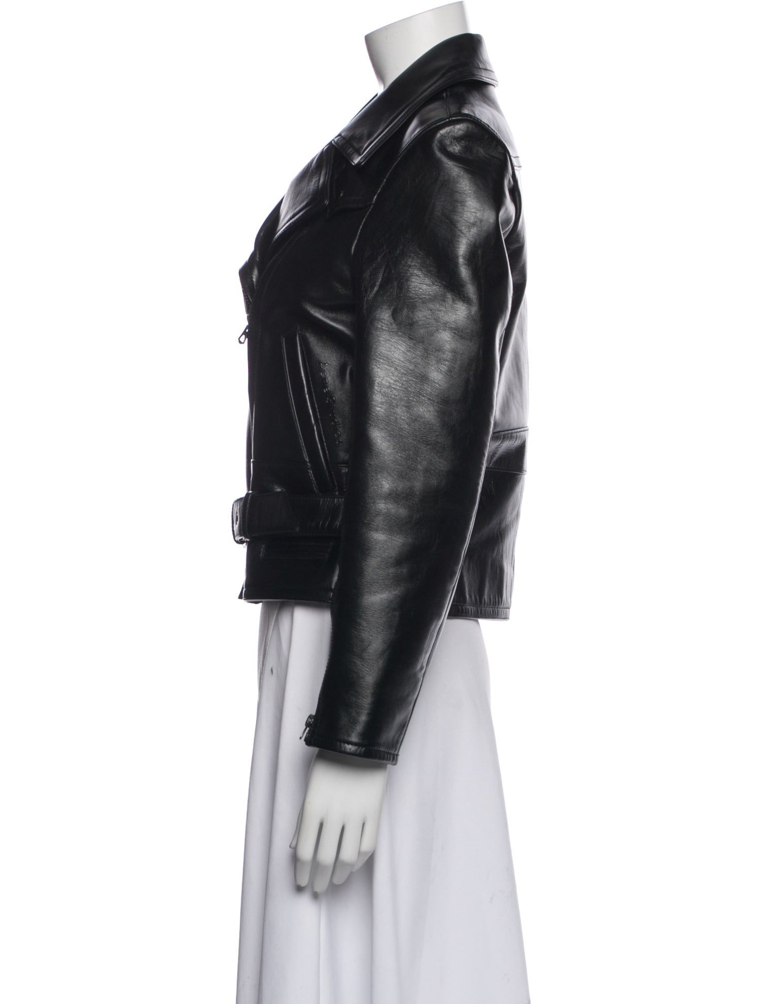 Acne Studios Leather Biker Jacket