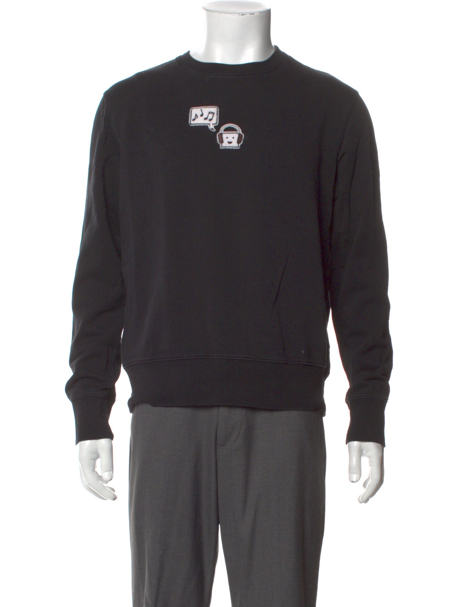 Acne Studios Graphic Print Crew Neck T-Shirt