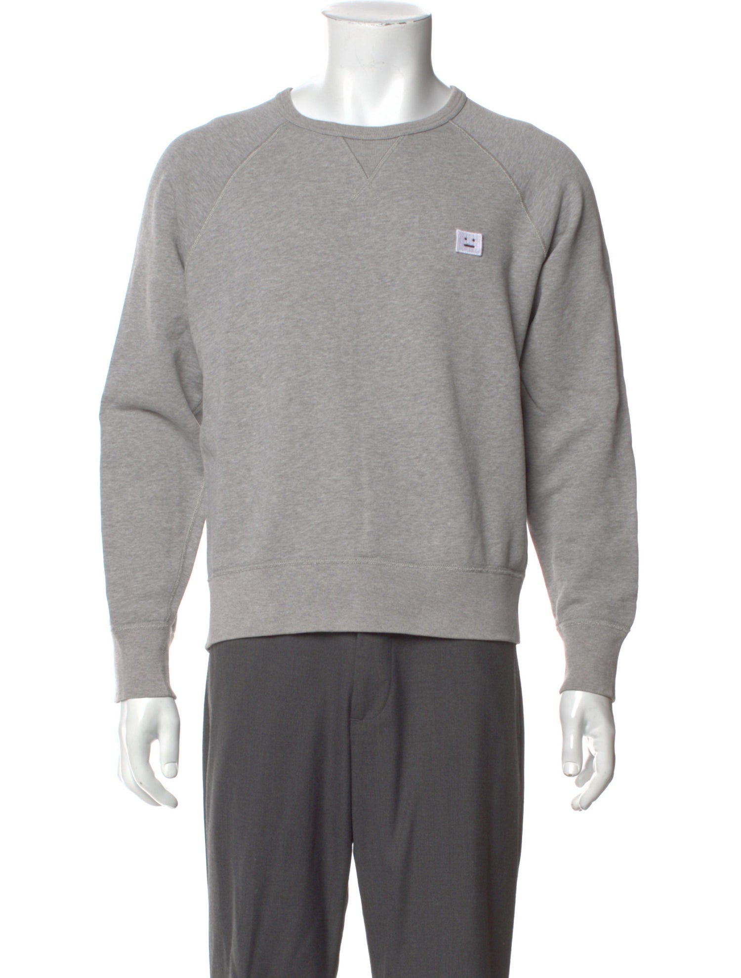 Acne Studios Graphic Print Crew Neck Pullover