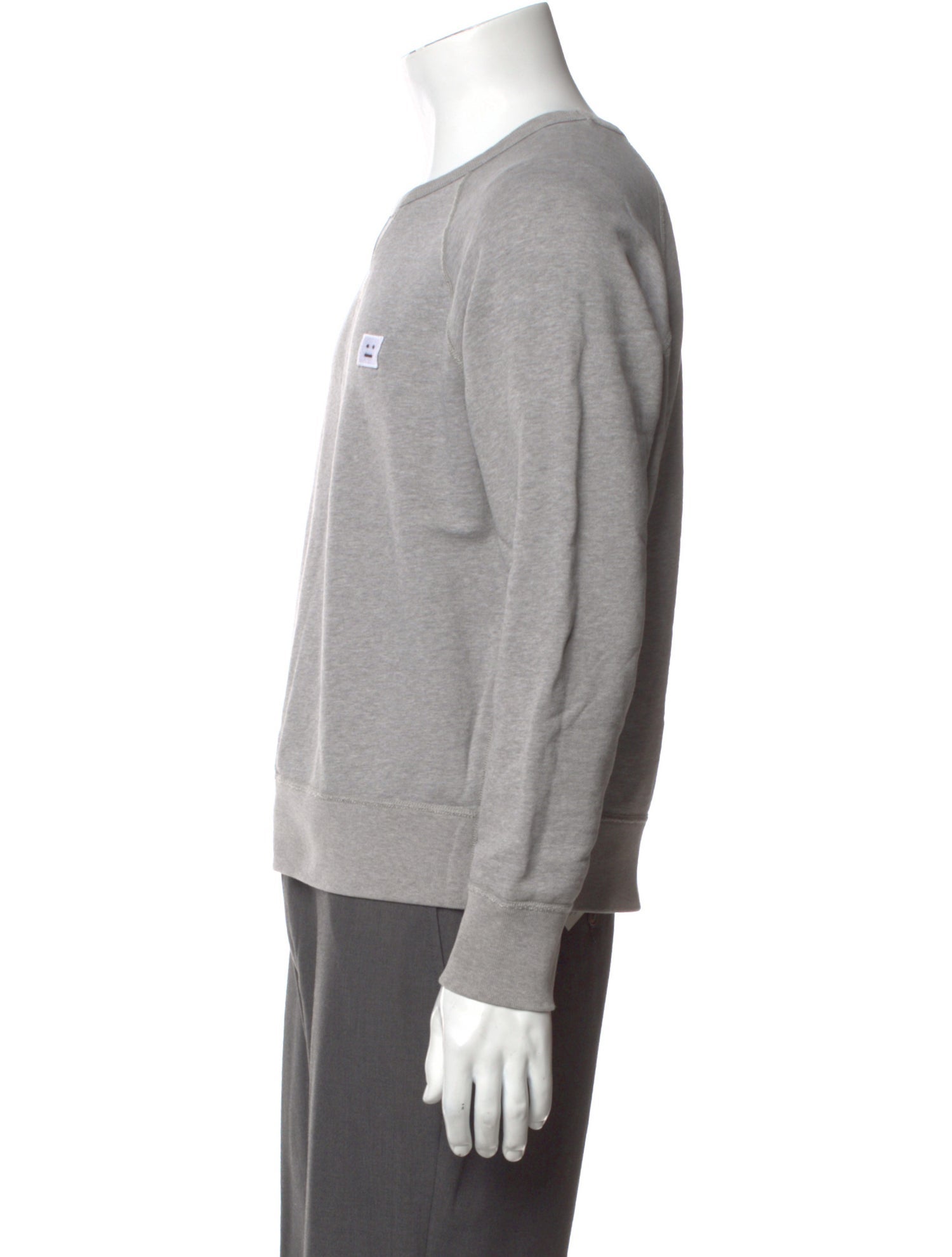 Acne Studios Graphic Print Crew Neck Pullover