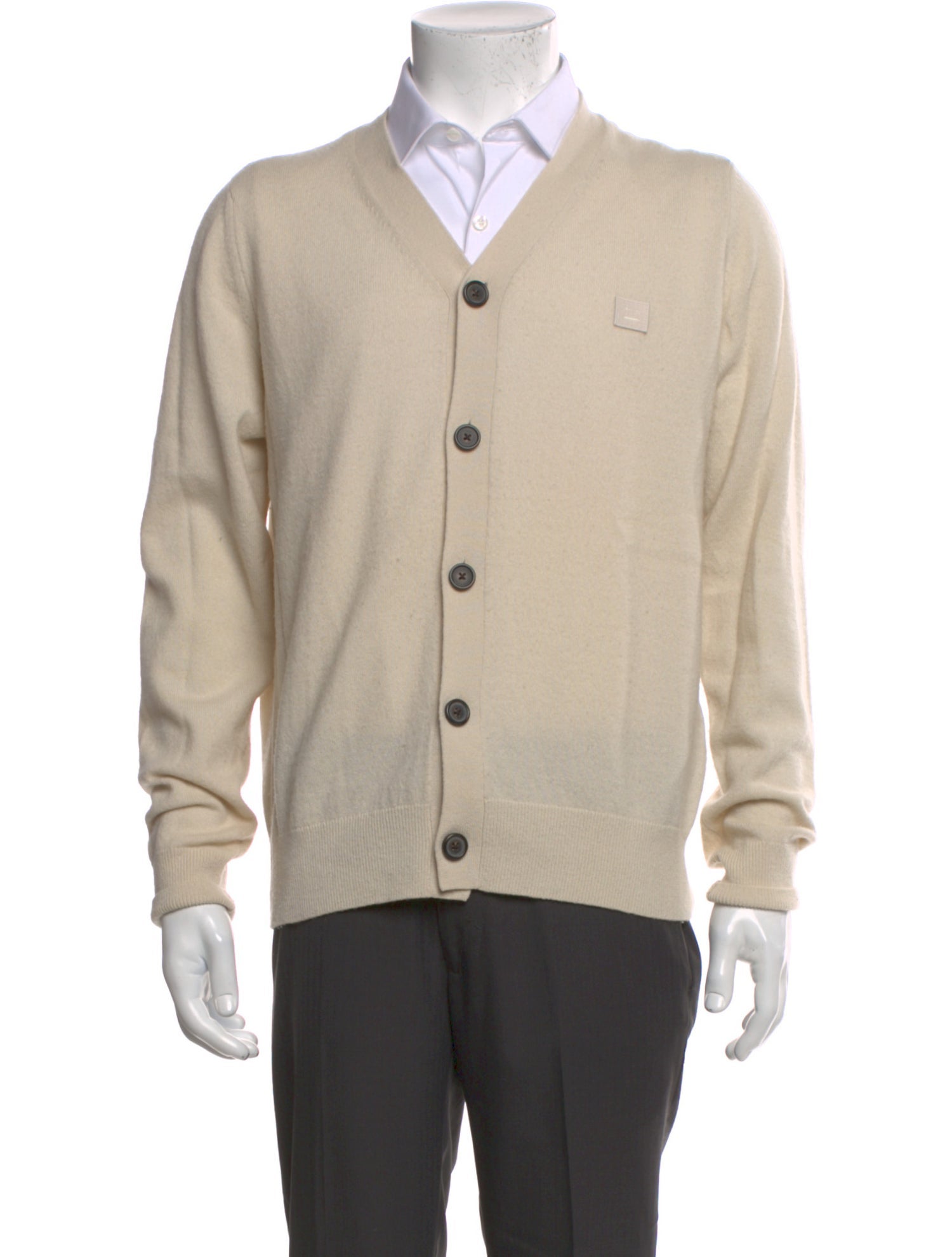 Acne Studios Wool V-Neck Cardigan