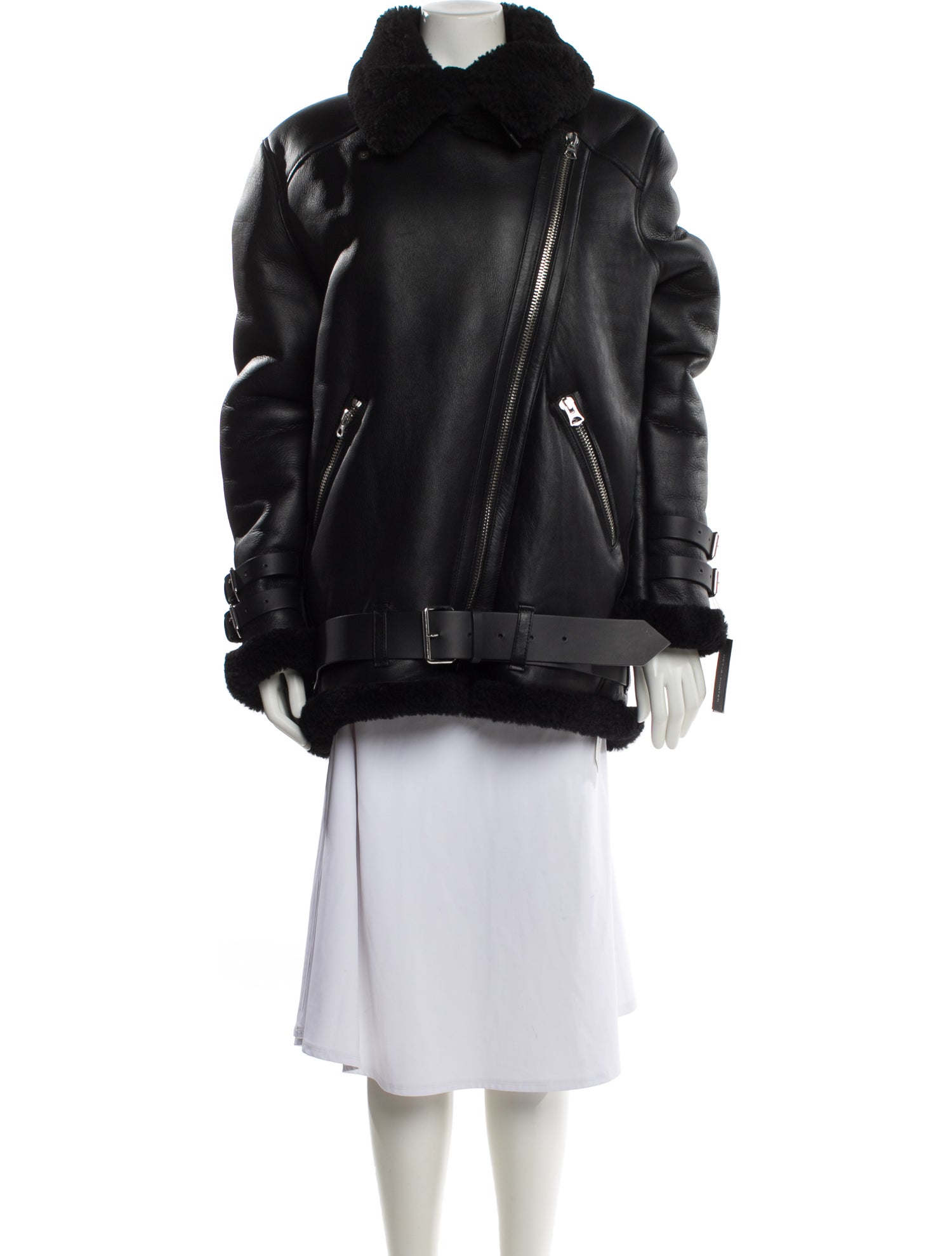 Acne Studios Shearling Faux Fur Coat w/ Tags