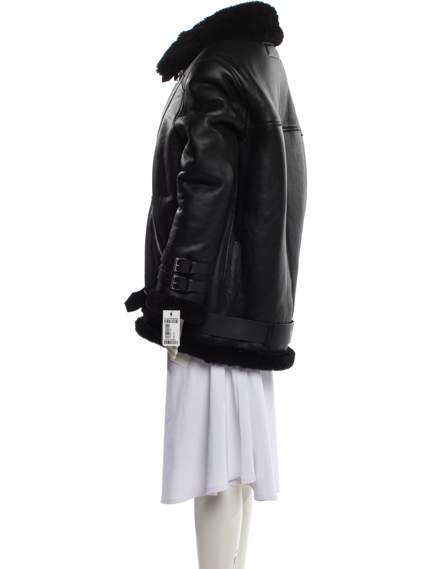 Acne Studios Shearling Faux Fur Coat w/ Tags