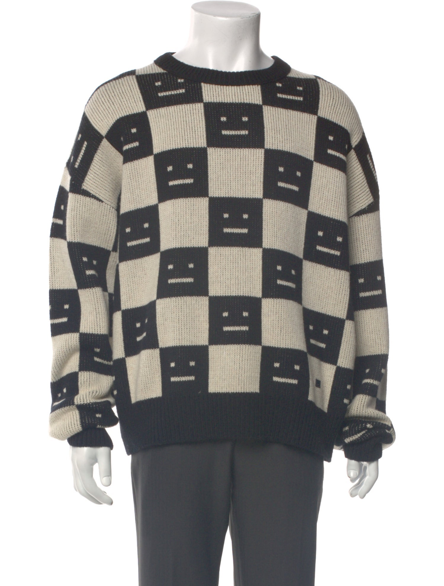 Acne Studios Wool Printed Pullover