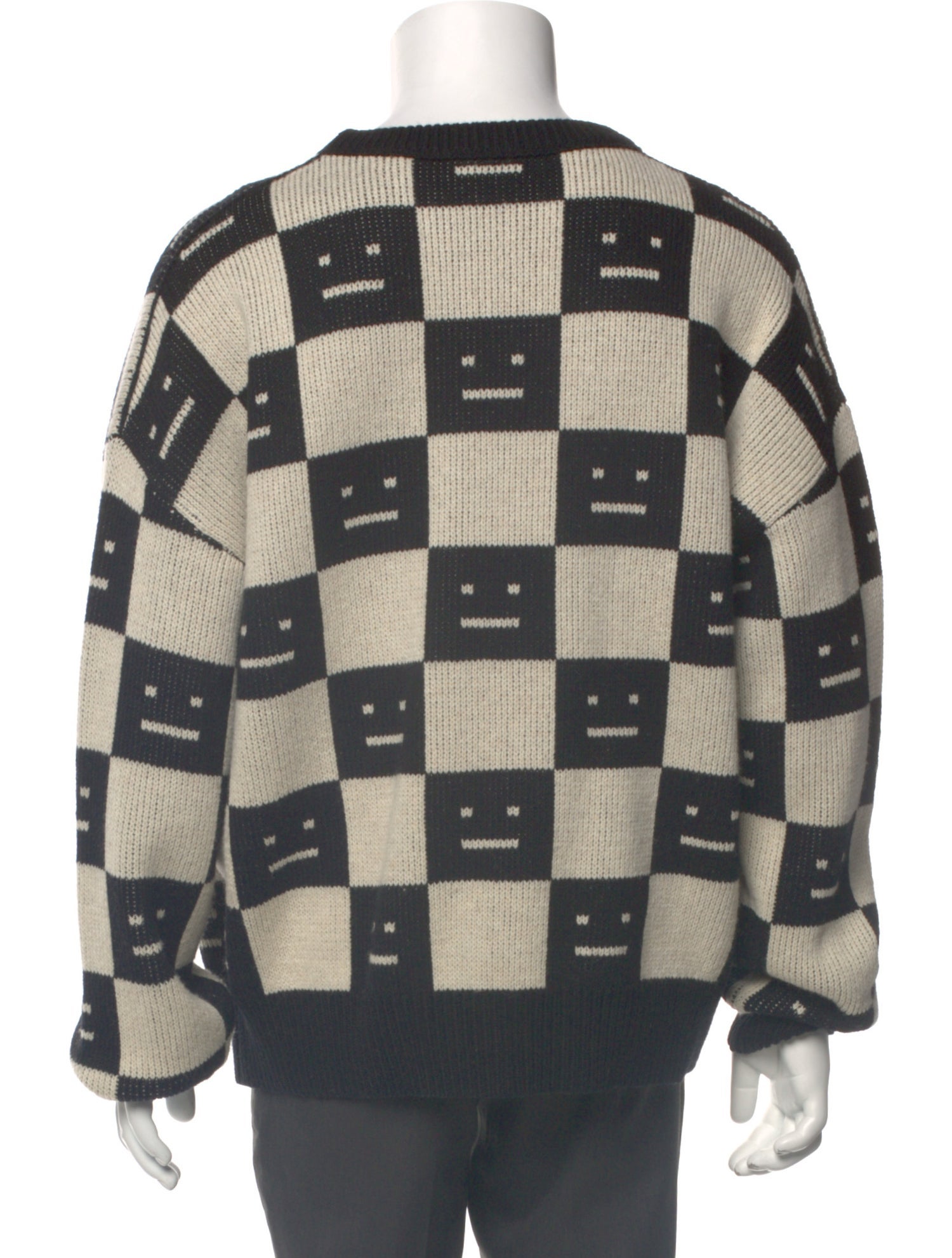 Wool Printed Pullover