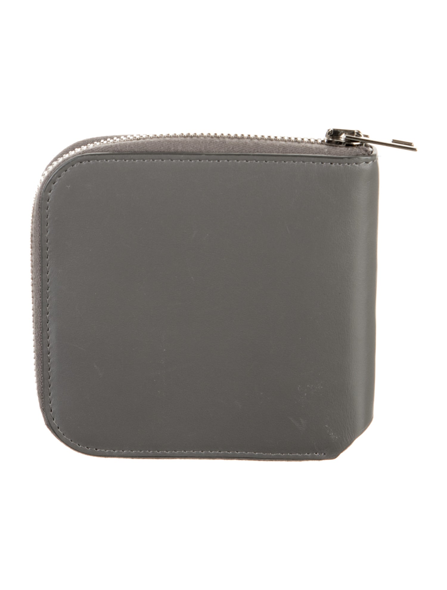 Acne Studios Leather Plaid Print Wallet