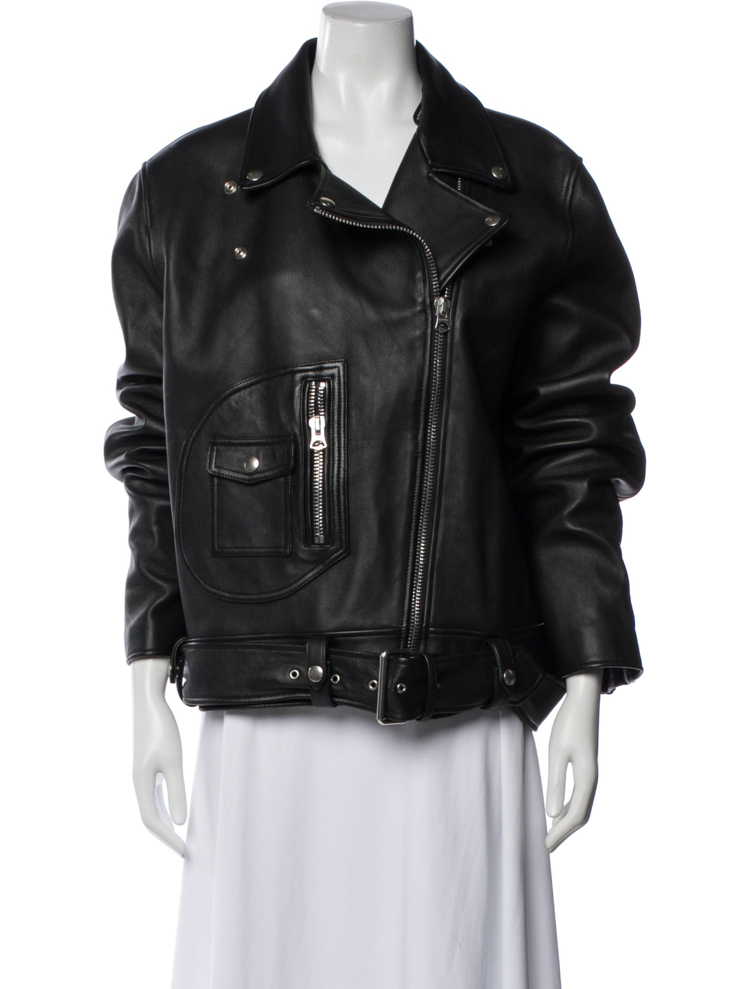 Acne Studios Leather Biker Jacket