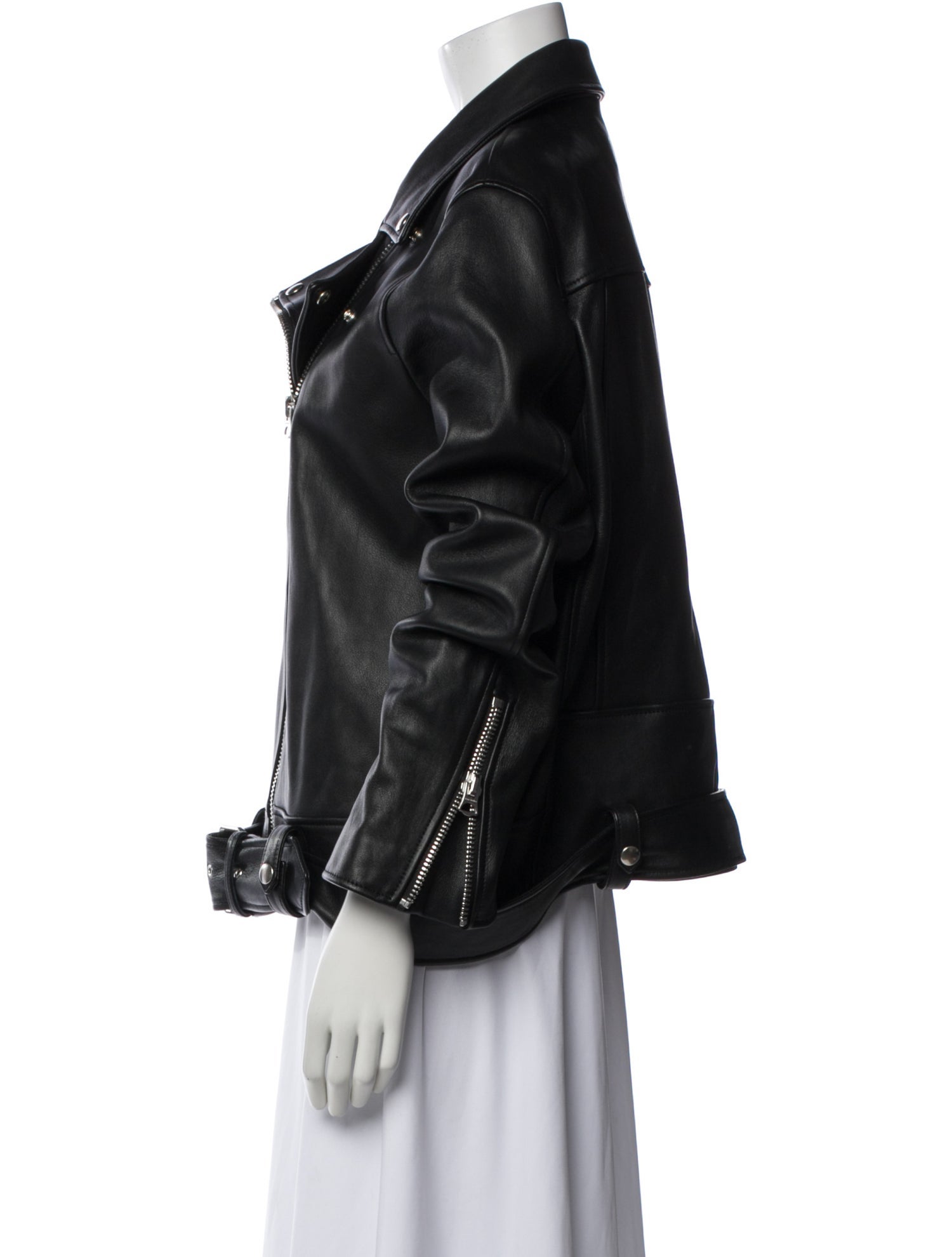 Acne Studios Leather Biker Jacket