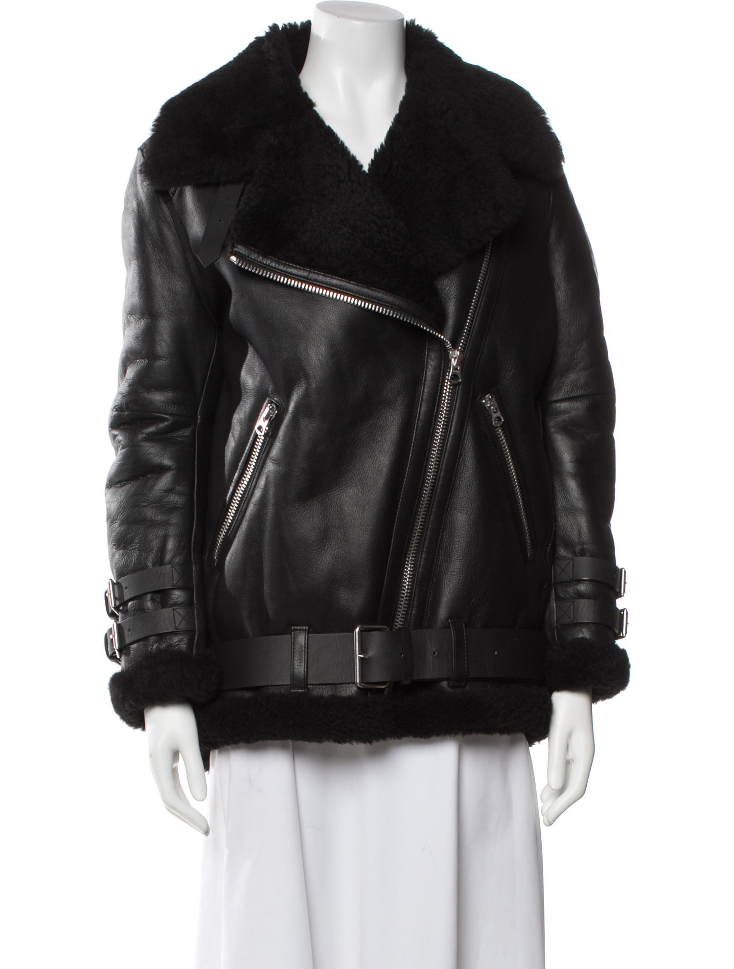 Acne Studios Shearling Fur Jacket