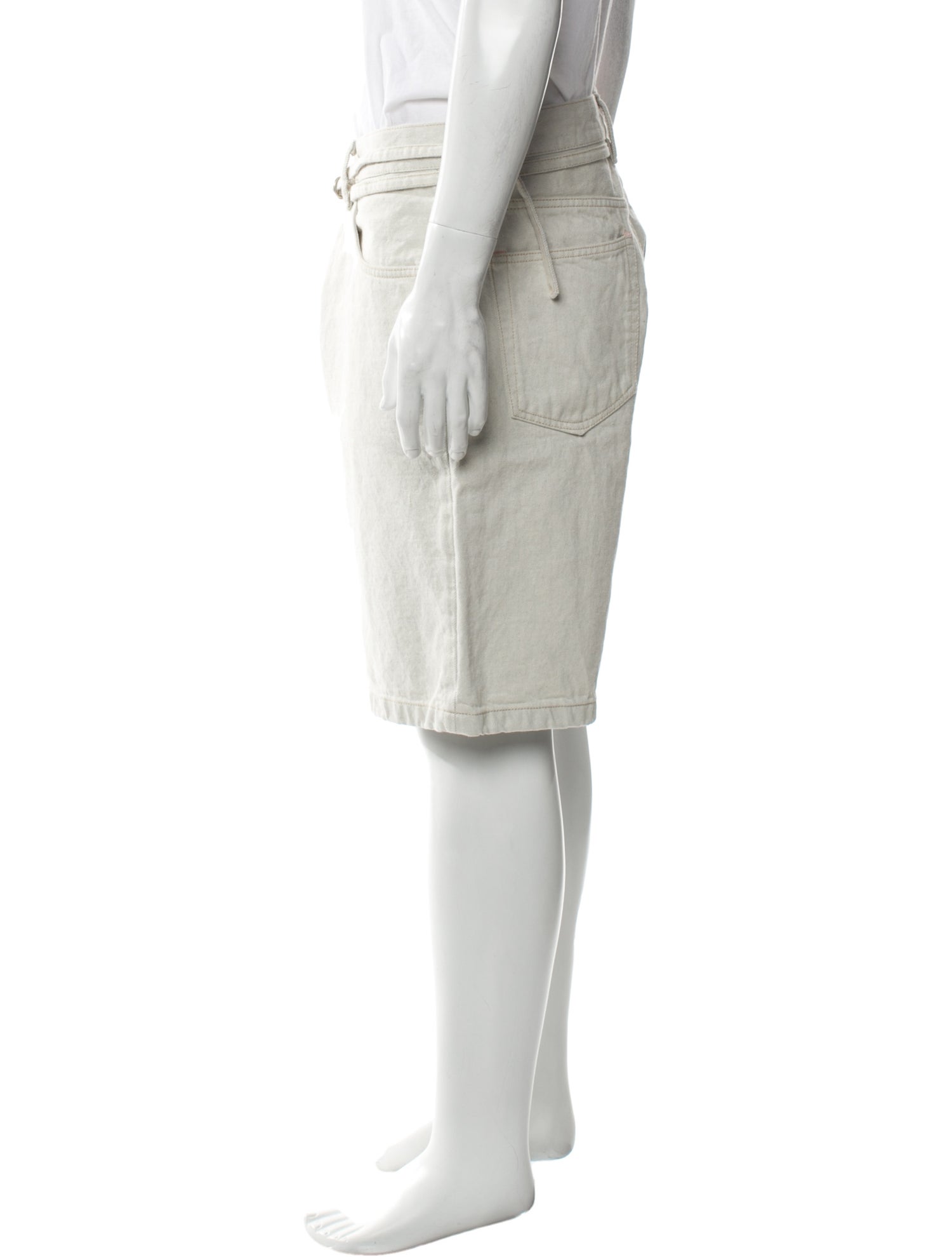 Acne Studios Flat Front Shorts