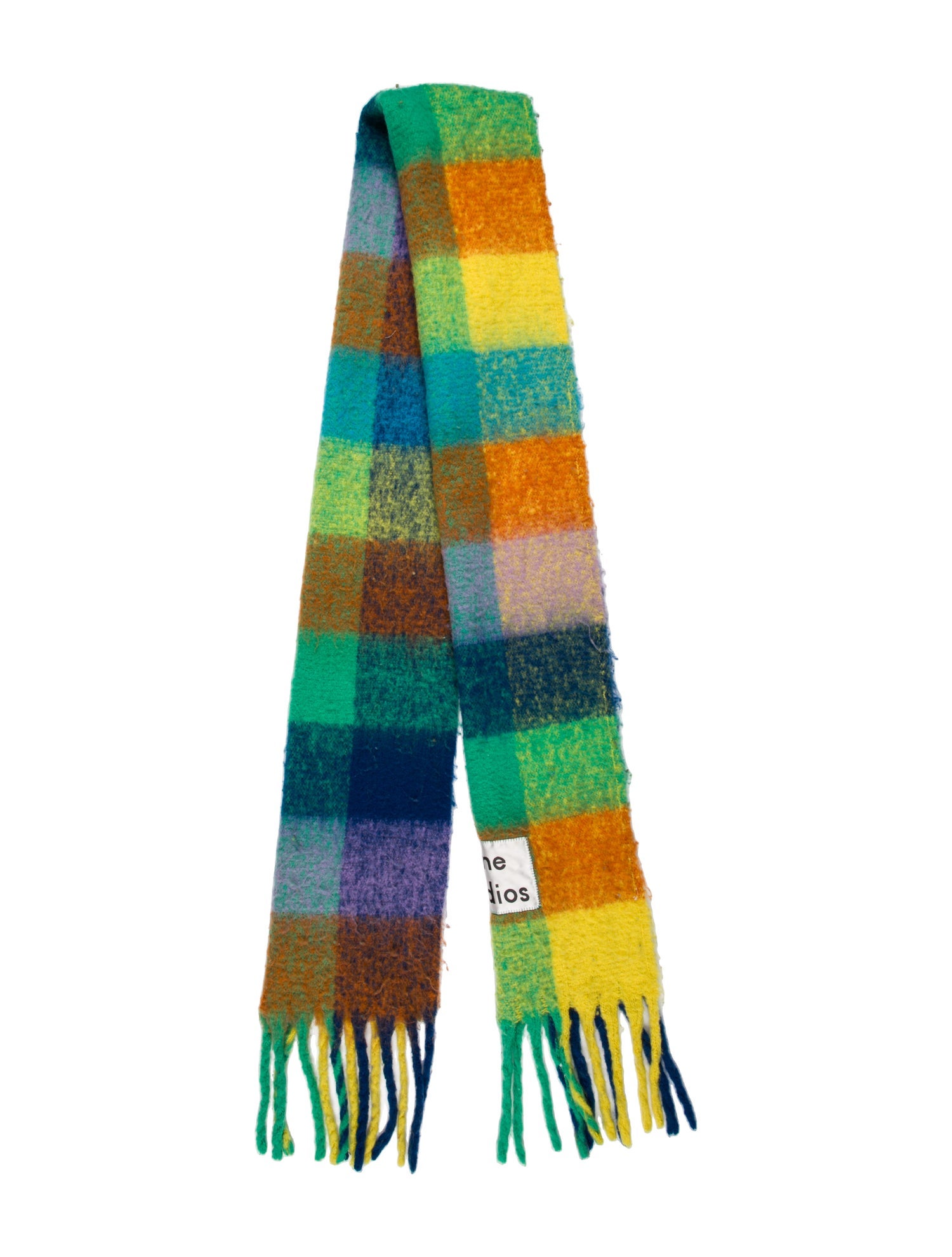 Acne Studios Wool Striped Scarf