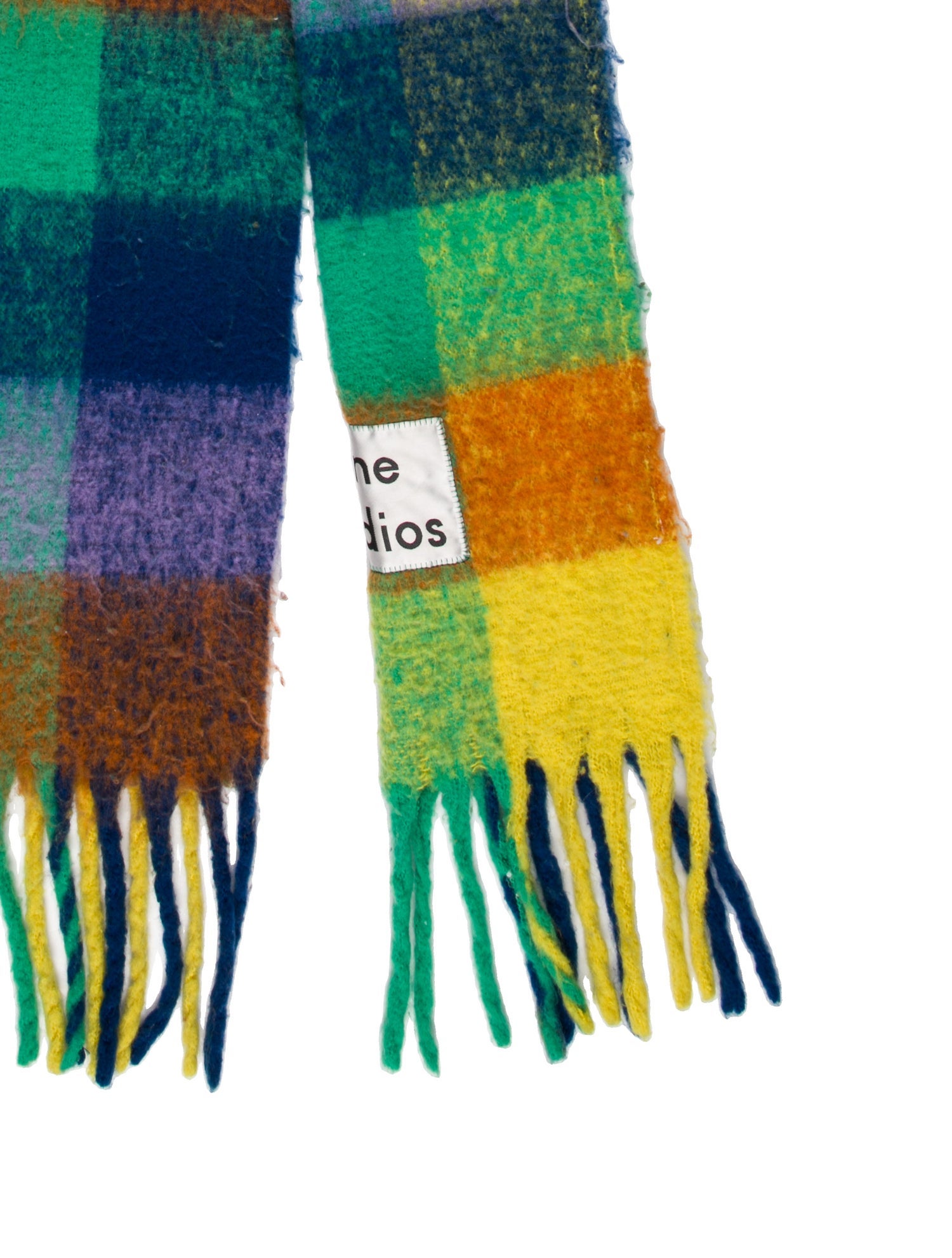 Acne Studios Wool Striped Scarf