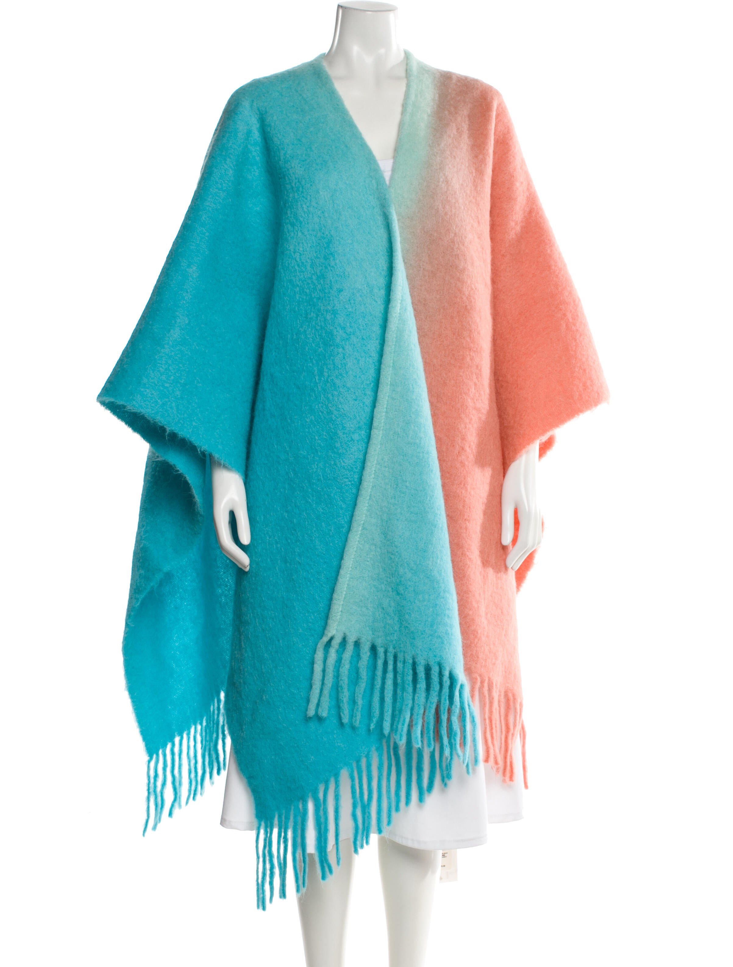Acne Studios Alpaca Colorblock Pattern Scarf w/ Tags