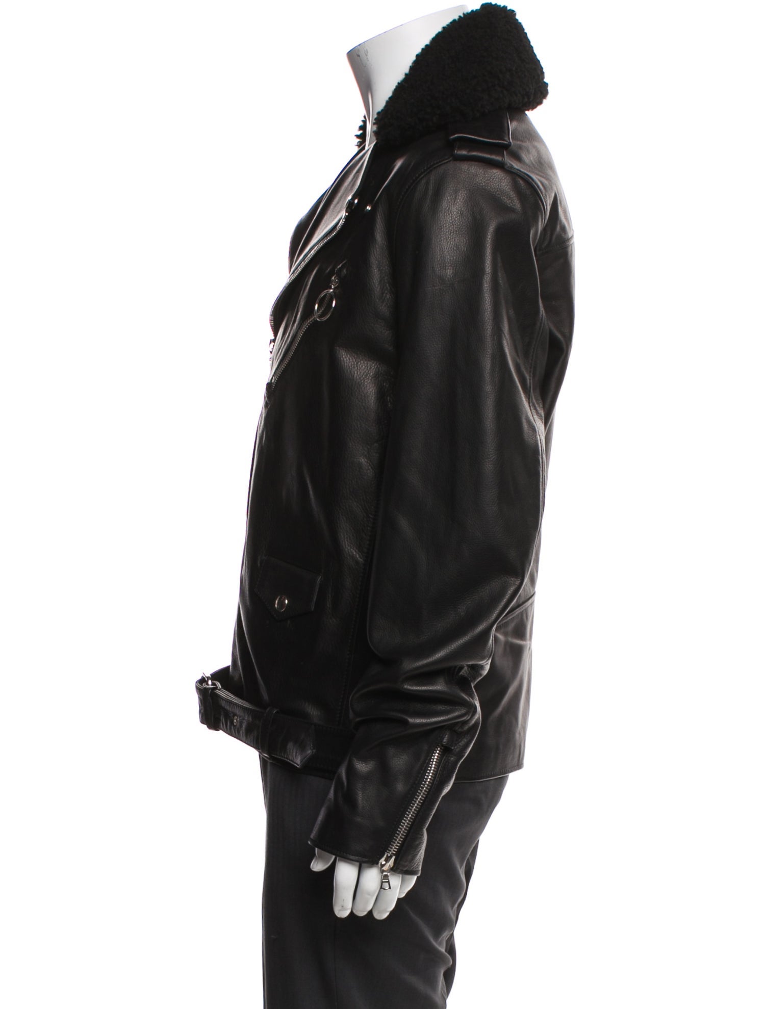 Acne Studios Leather Moto Jacket w/ Tags