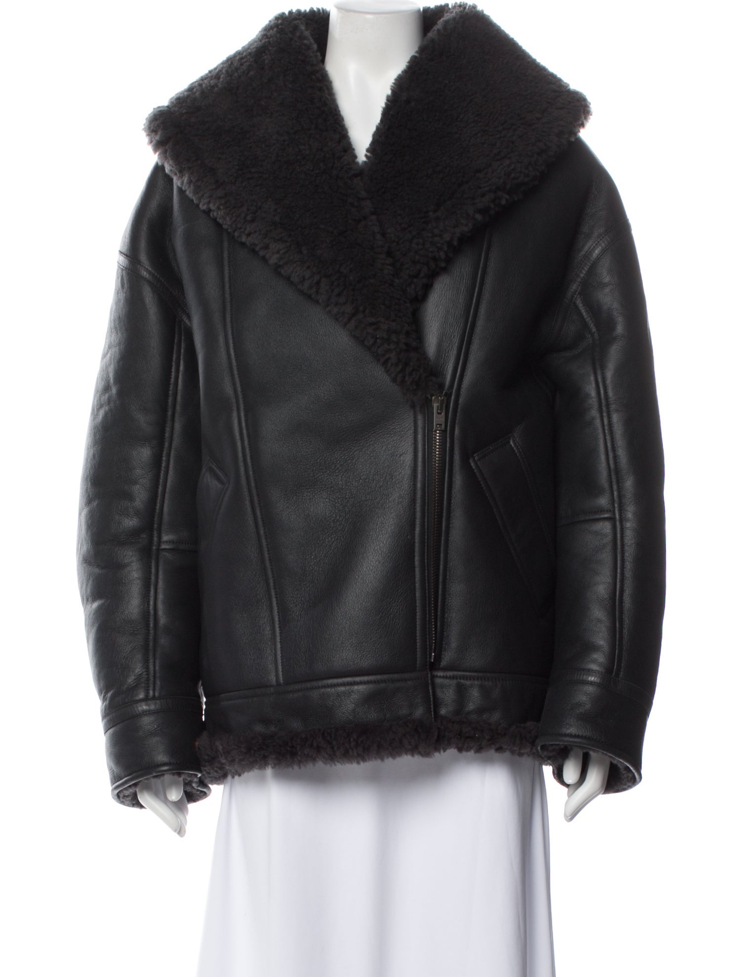Acne Studios Shearling Fur Jacket