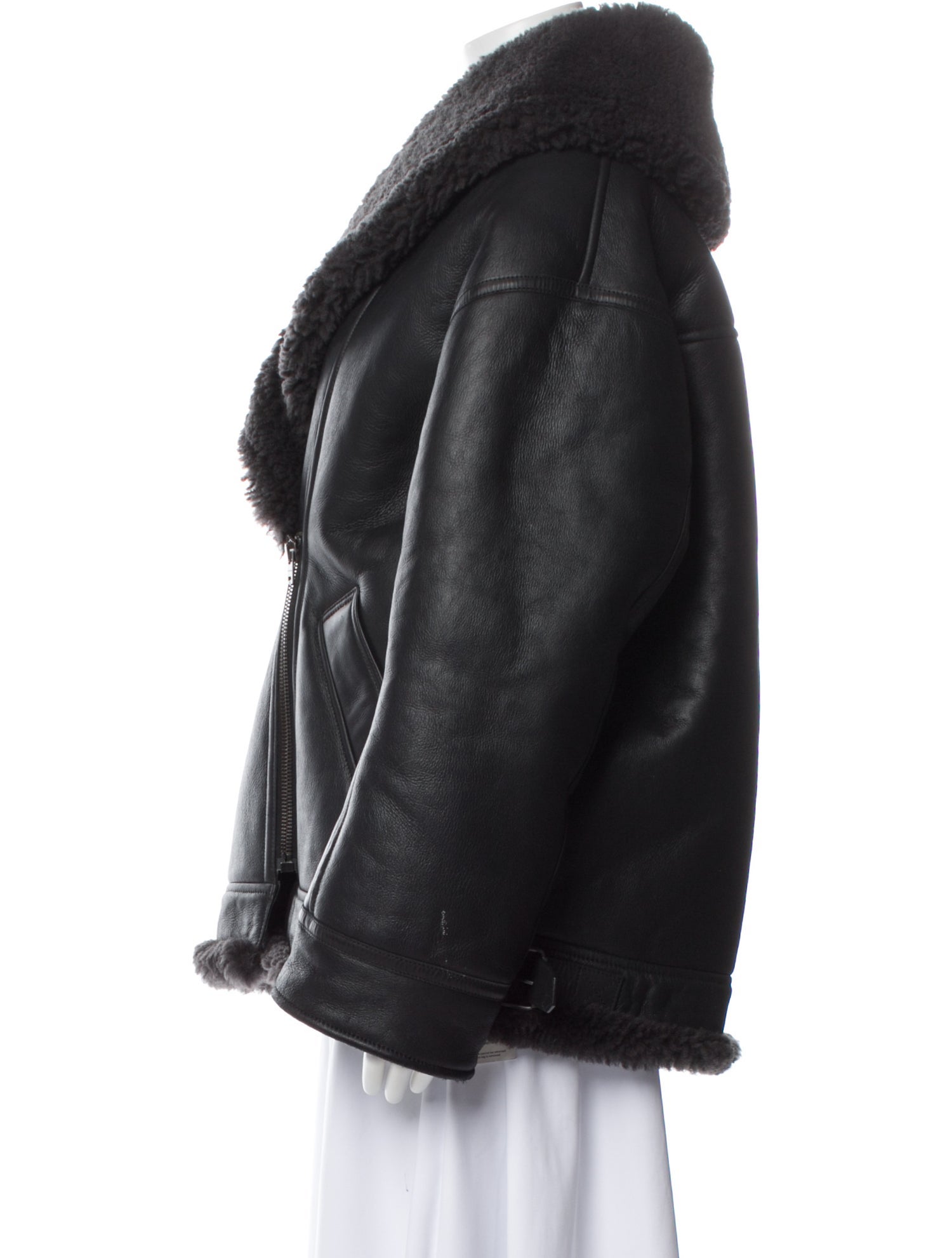 Acne Studios Shearling Fur Jacket