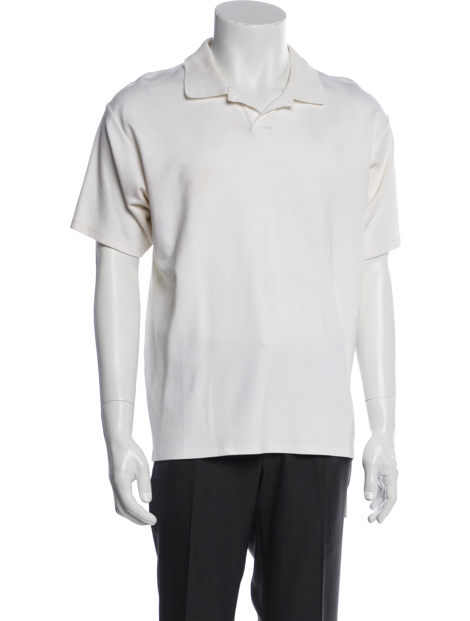 Acne Studios Crew Neck Short Sleeve Polo Shirt