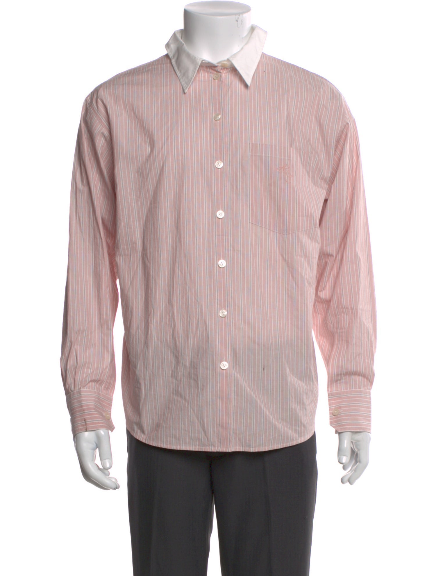 Acne Studios Striped Long Sleeve Shirt