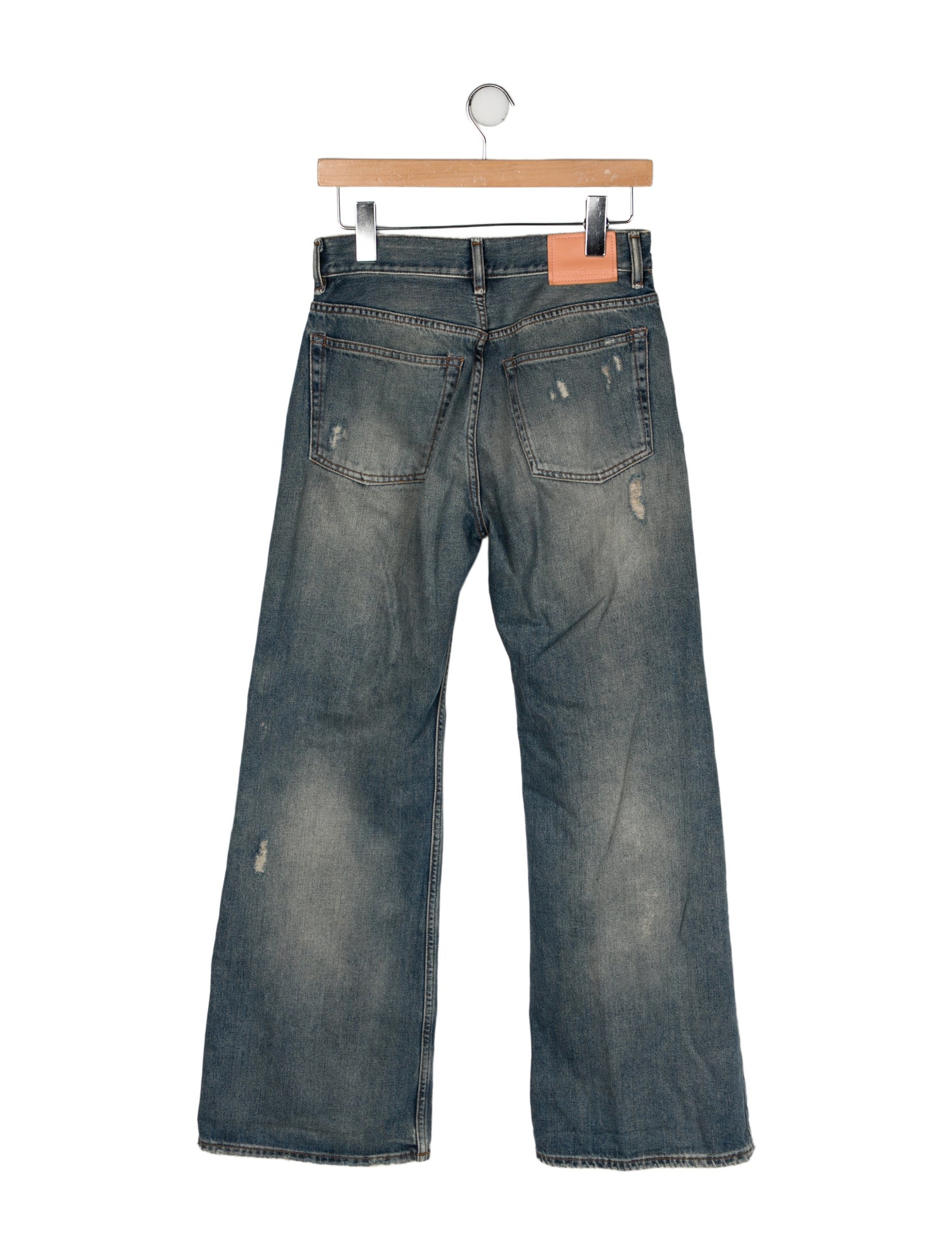 Acne Studios High-Rise Wide Leg Jeans
