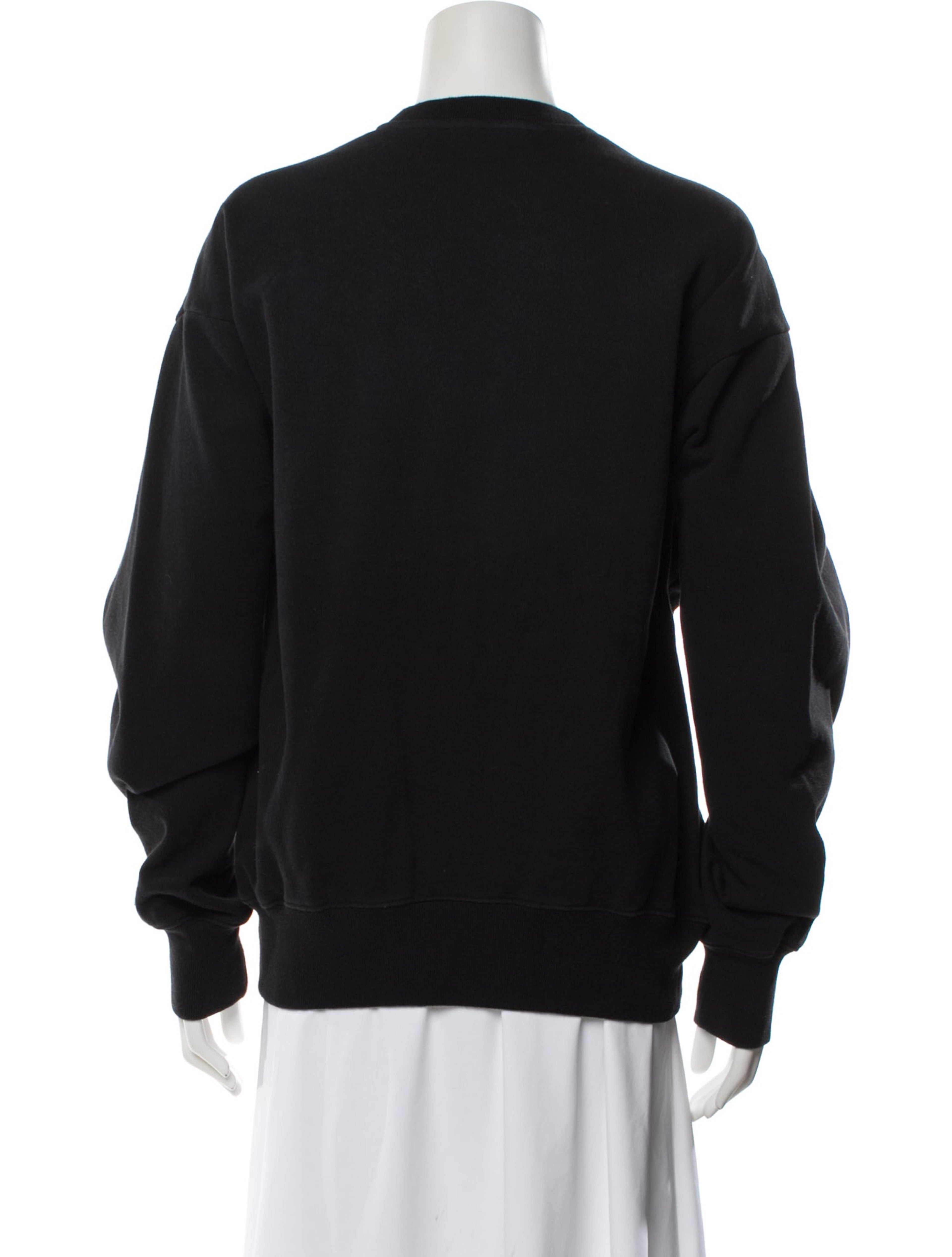 Graphic Print Crew Neck Sweatshirt