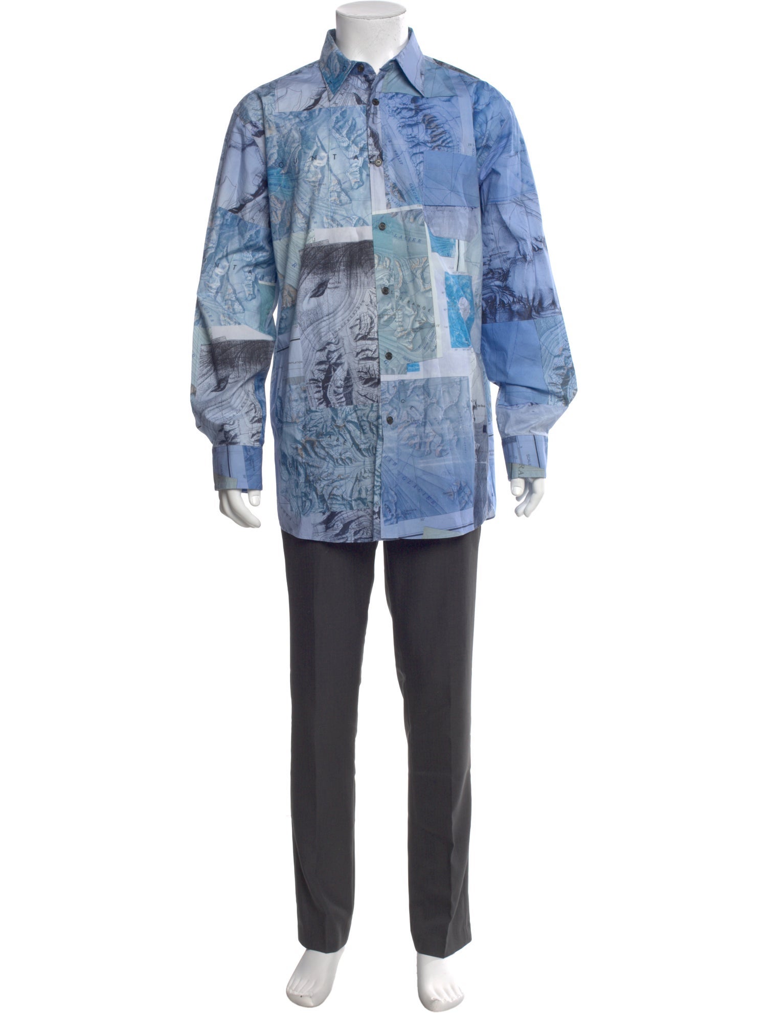 Acne Studios Printed Long Sleeve Shirt w/ Tags