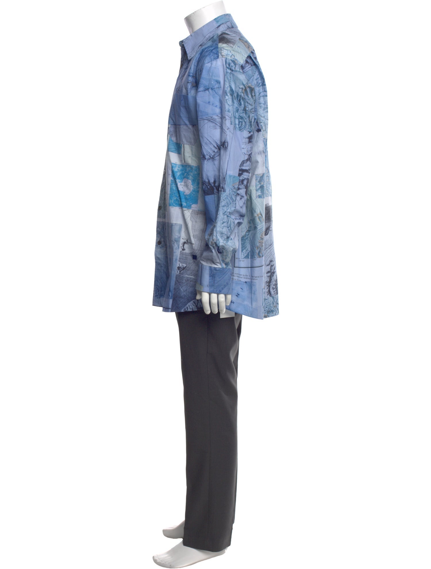 Acne Studios Printed Long Sleeve Shirt w/ Tags