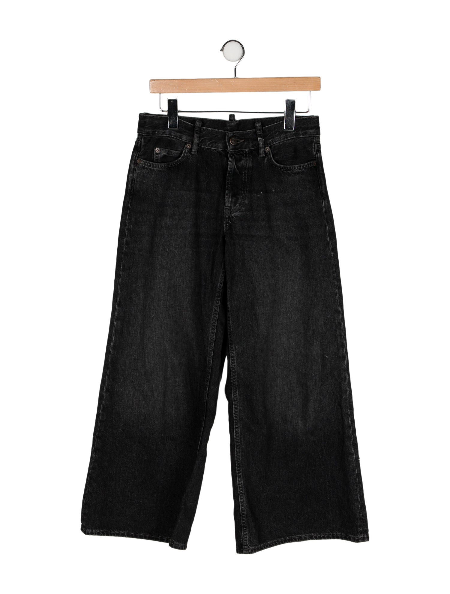 Acne Studios Mid-Rise Wide Leg Jeans