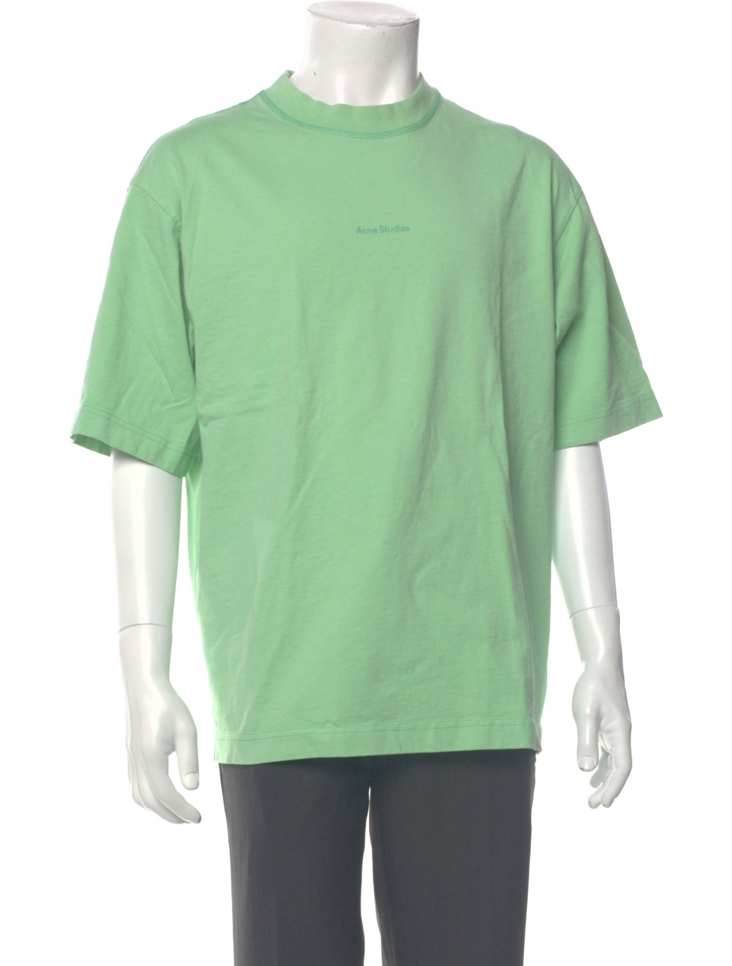 Acne Studios Graphic Print Crew Neck T-Shirt